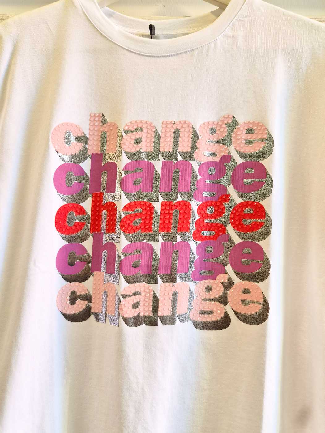 T-SHIRT CHANGE - bianca
