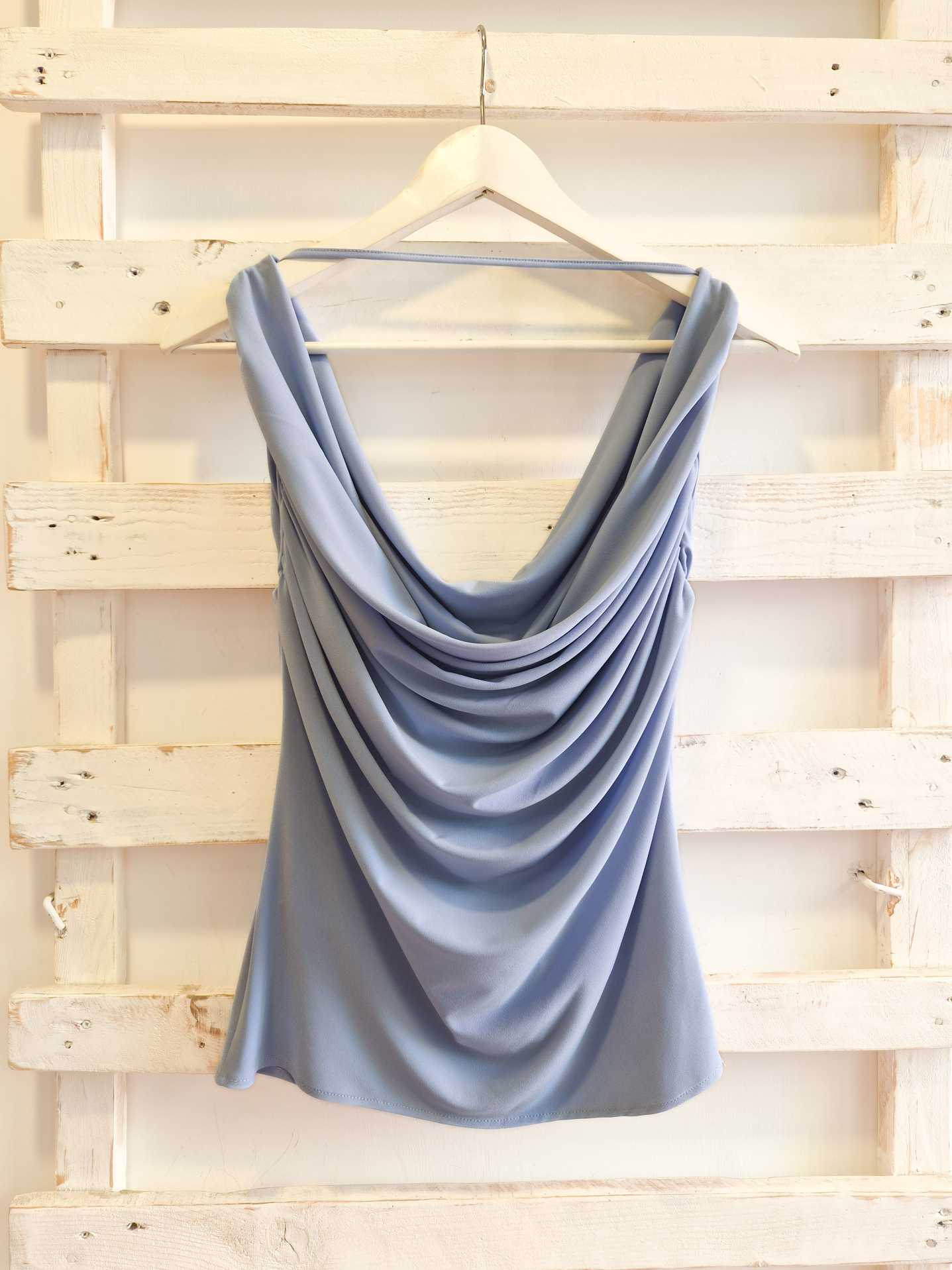 top drappeggiato - polvere
