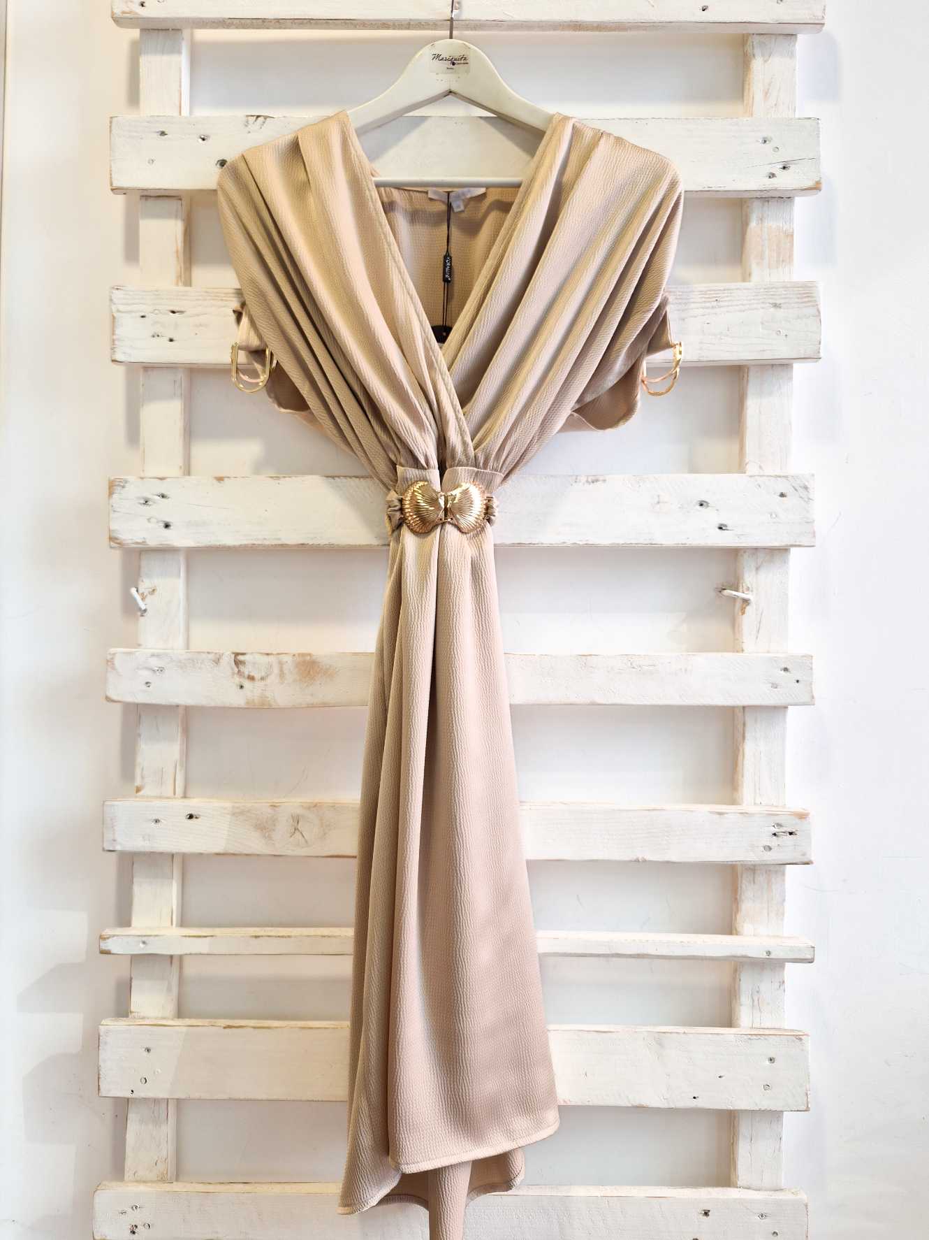 ABITO RASO - beige