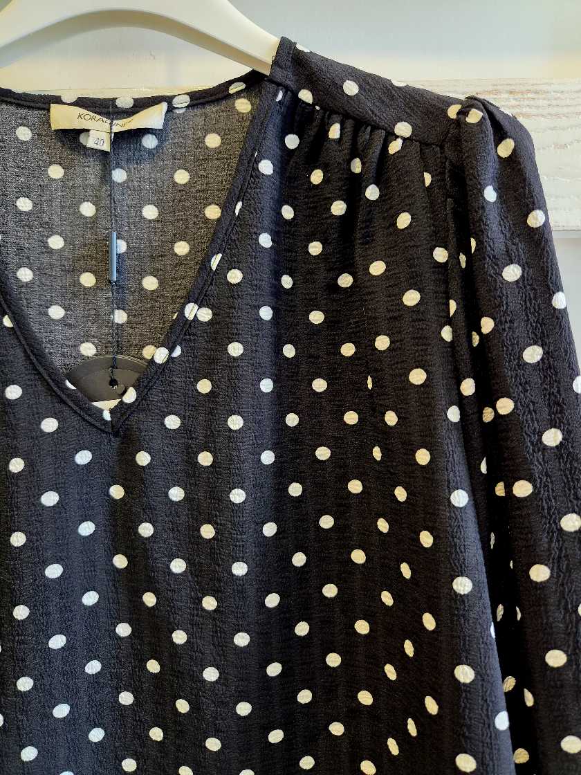 BLUSA BASICA POIS - nero