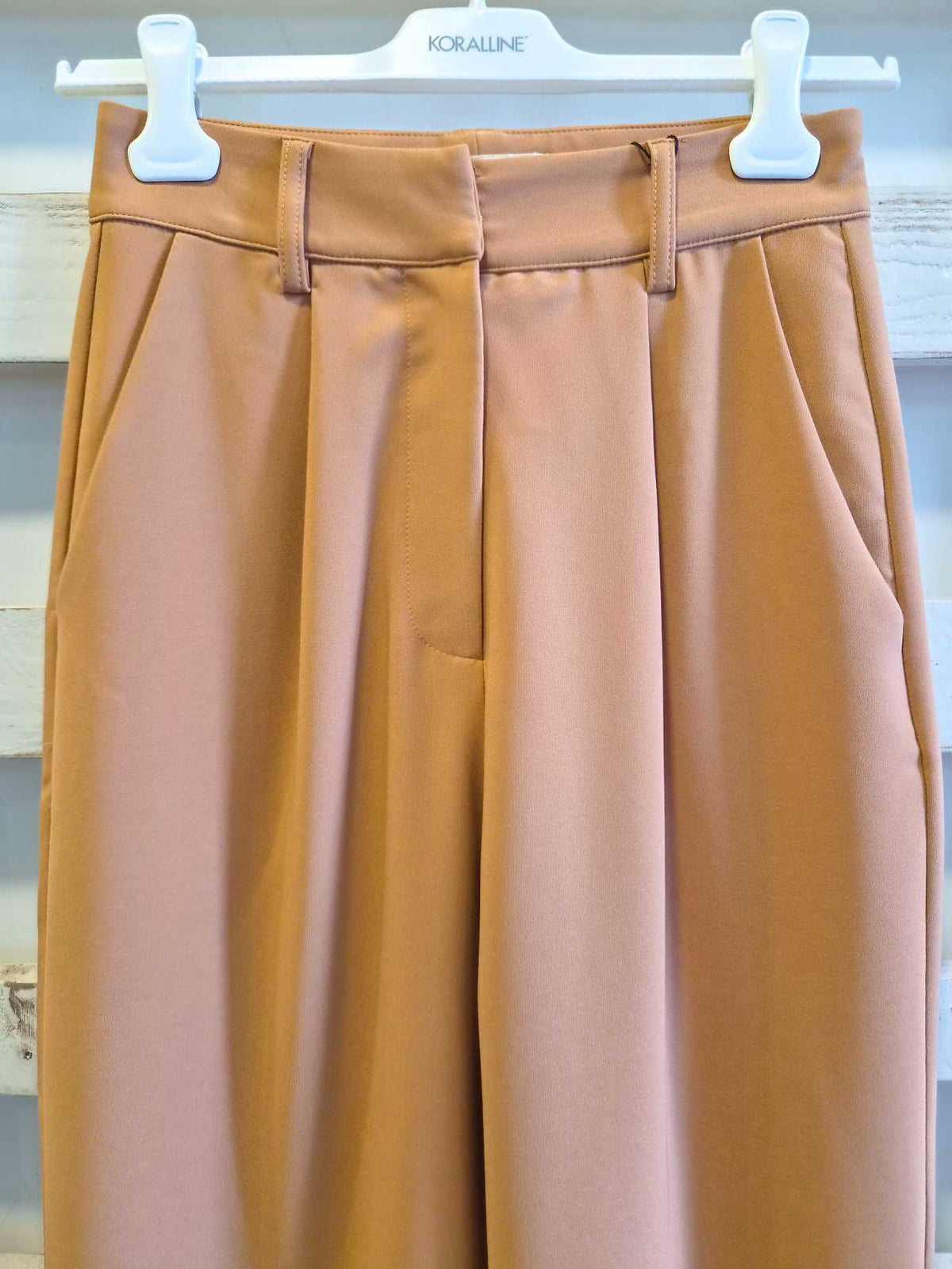 PANTALONE BANANA - Nocciola