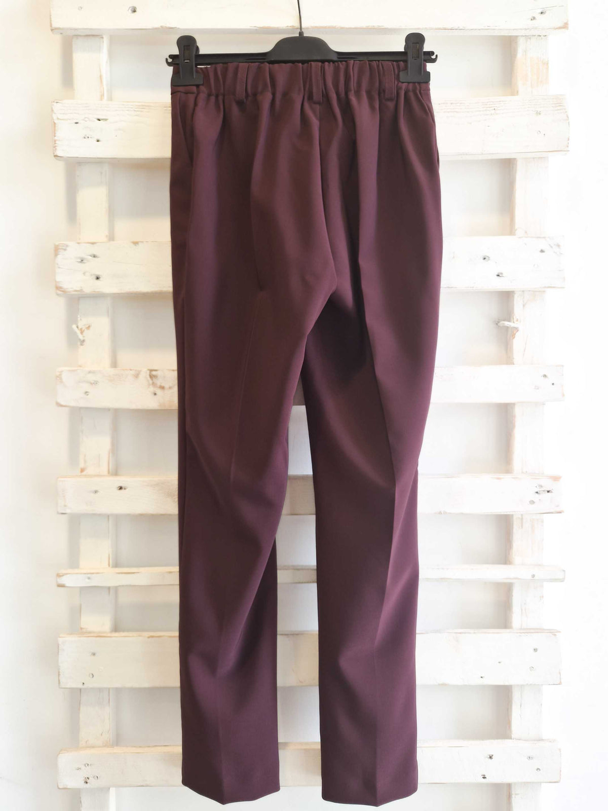 PANTALONE SIGARETTA - BORGOGNA