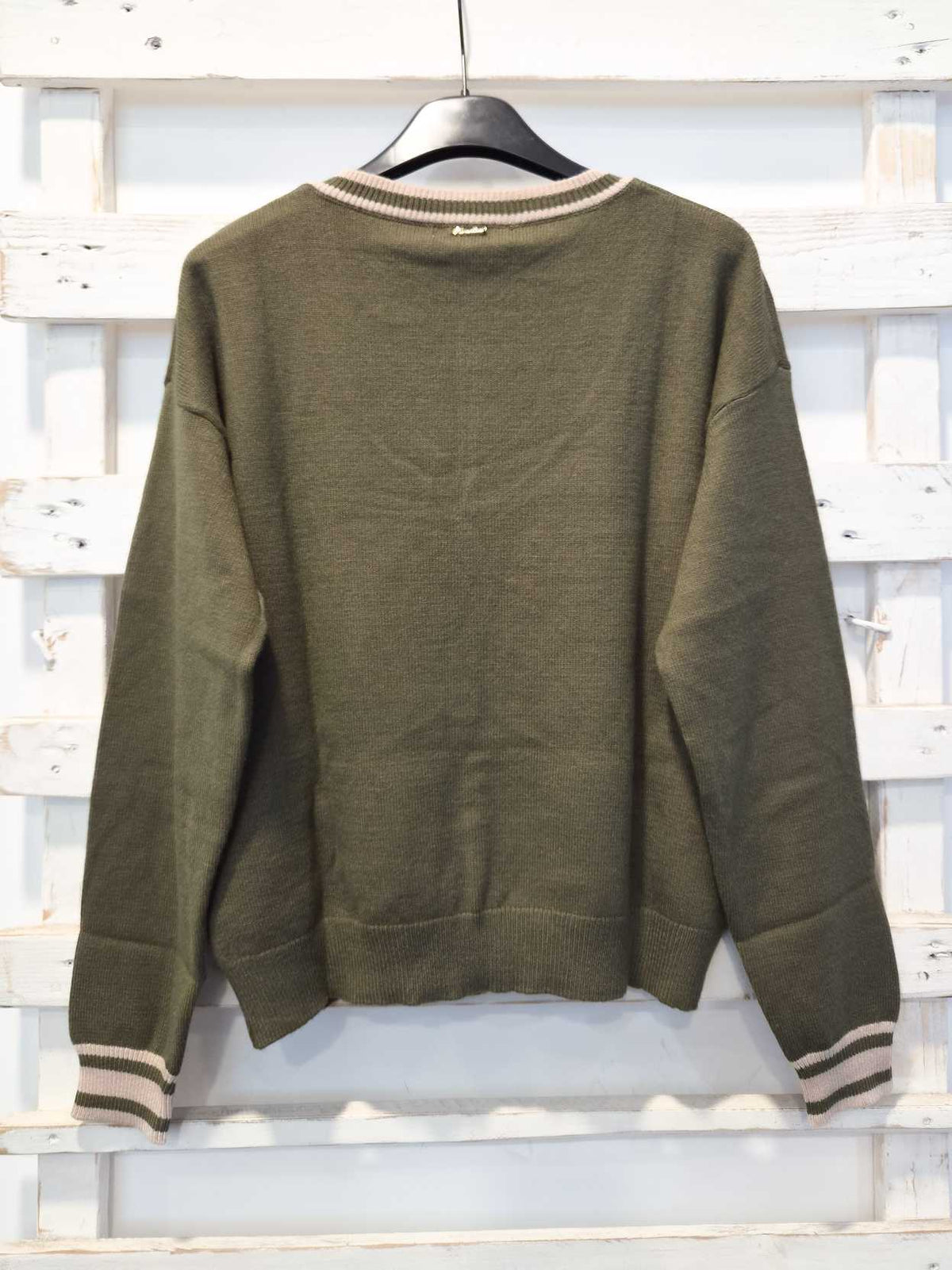 MAGLIA SCOLO A V - militare