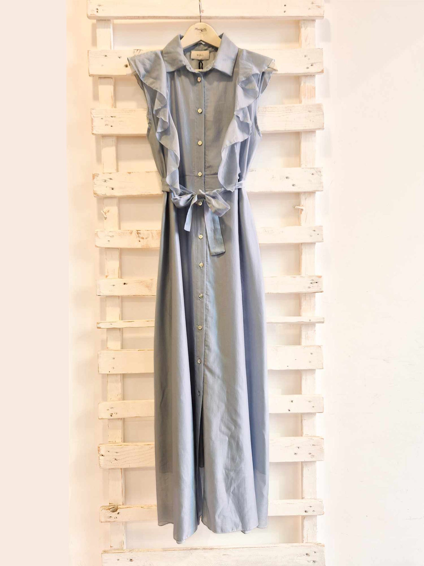 ABITO VOLANTS - Celeste