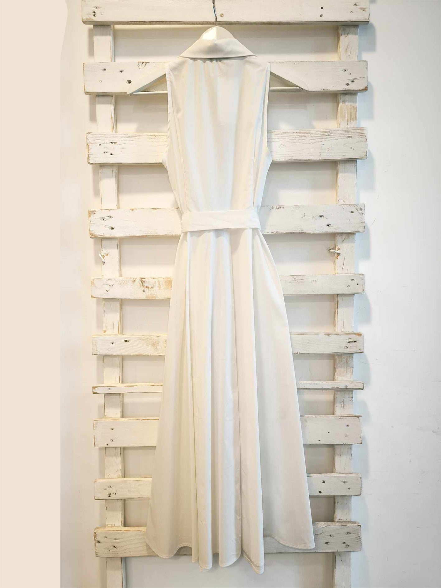 abito chemisier - Bianco