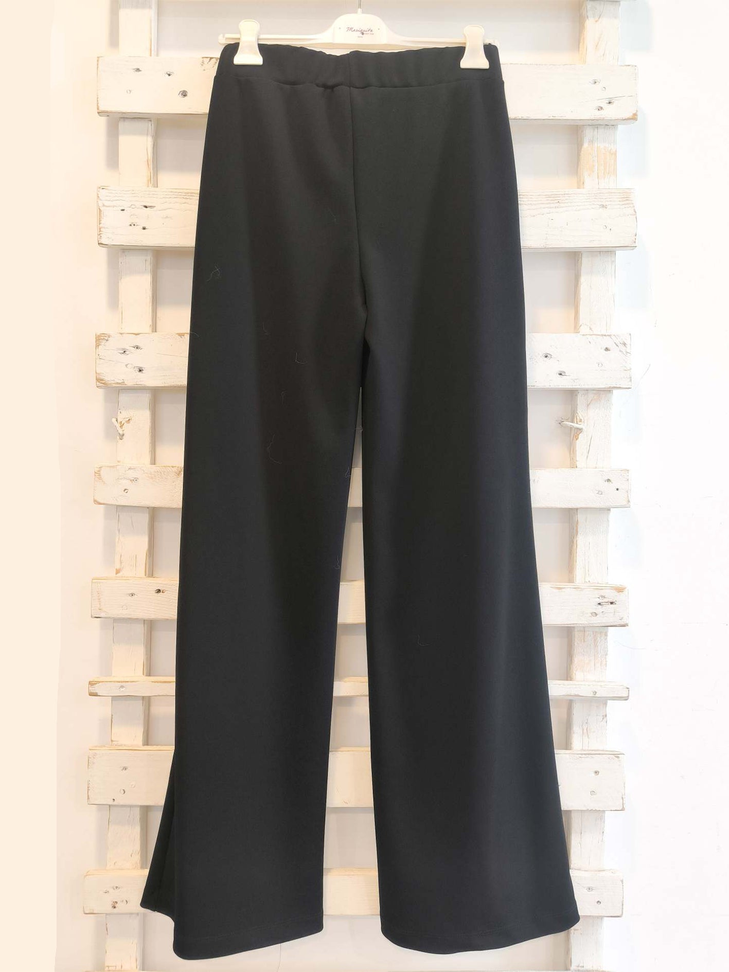 PANTALONE PALAZZO - nero