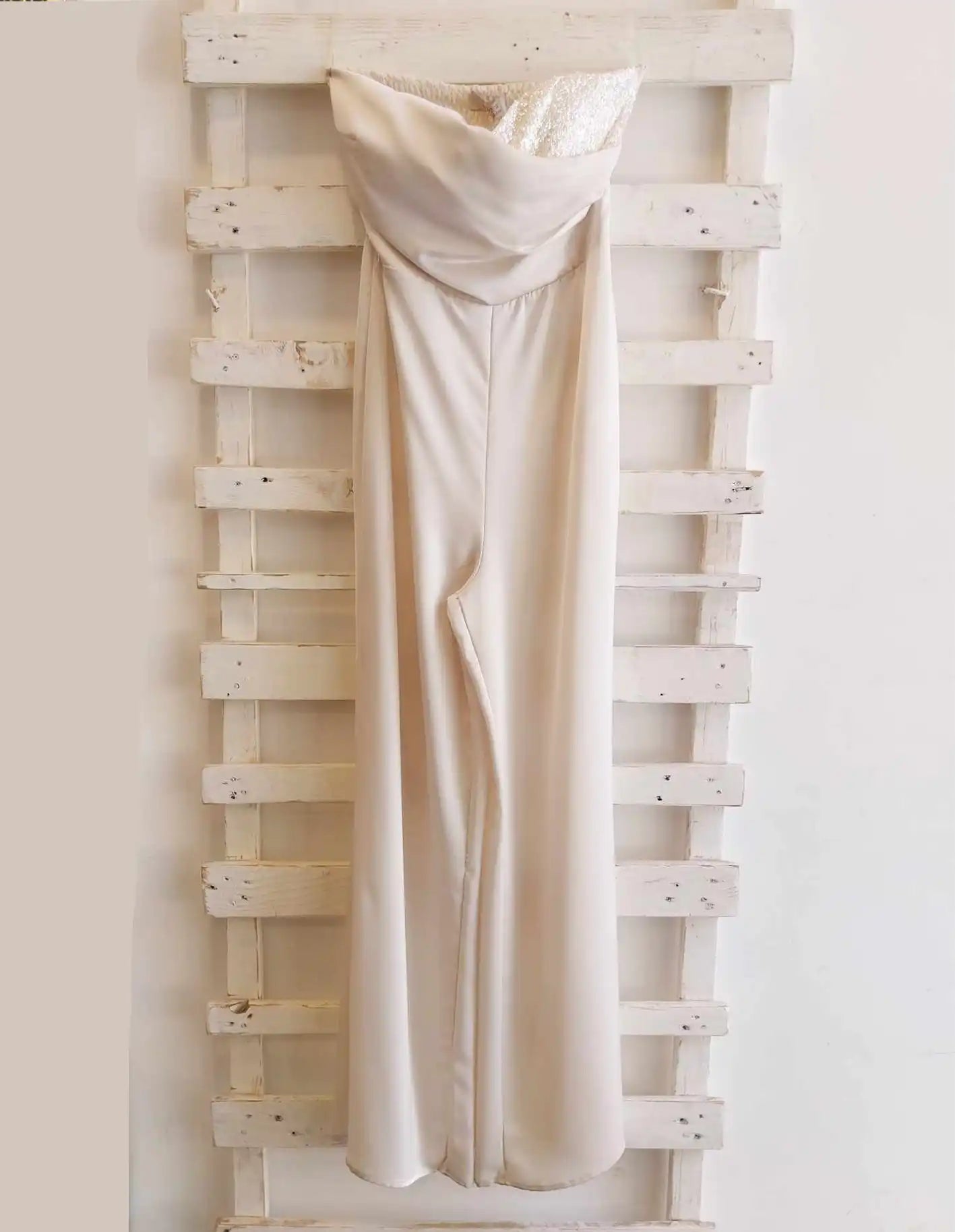 Tuta inserto paillettes - Burro