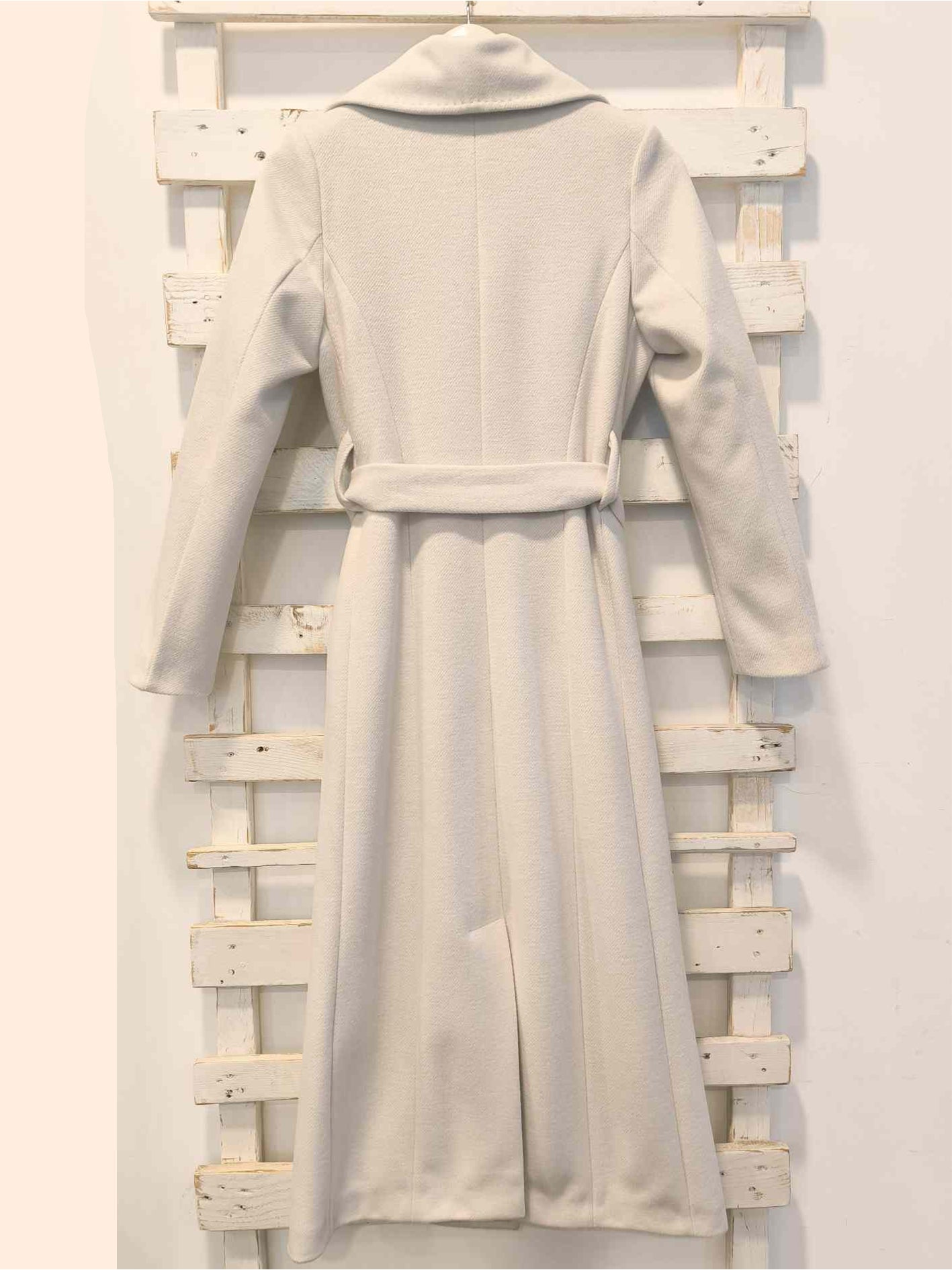 CAPPOTTO LUNGO - Bianco lana