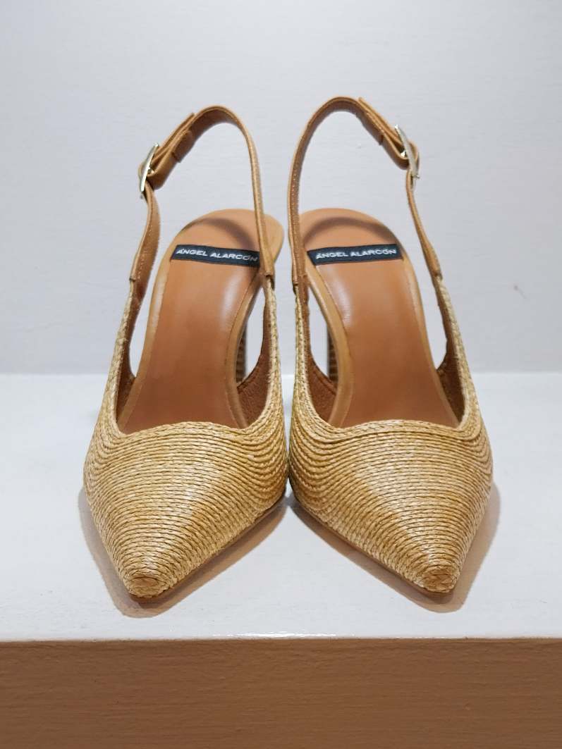 LETHA-slingback - naturale