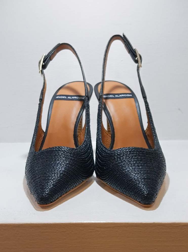 LETHA-slingback - nero