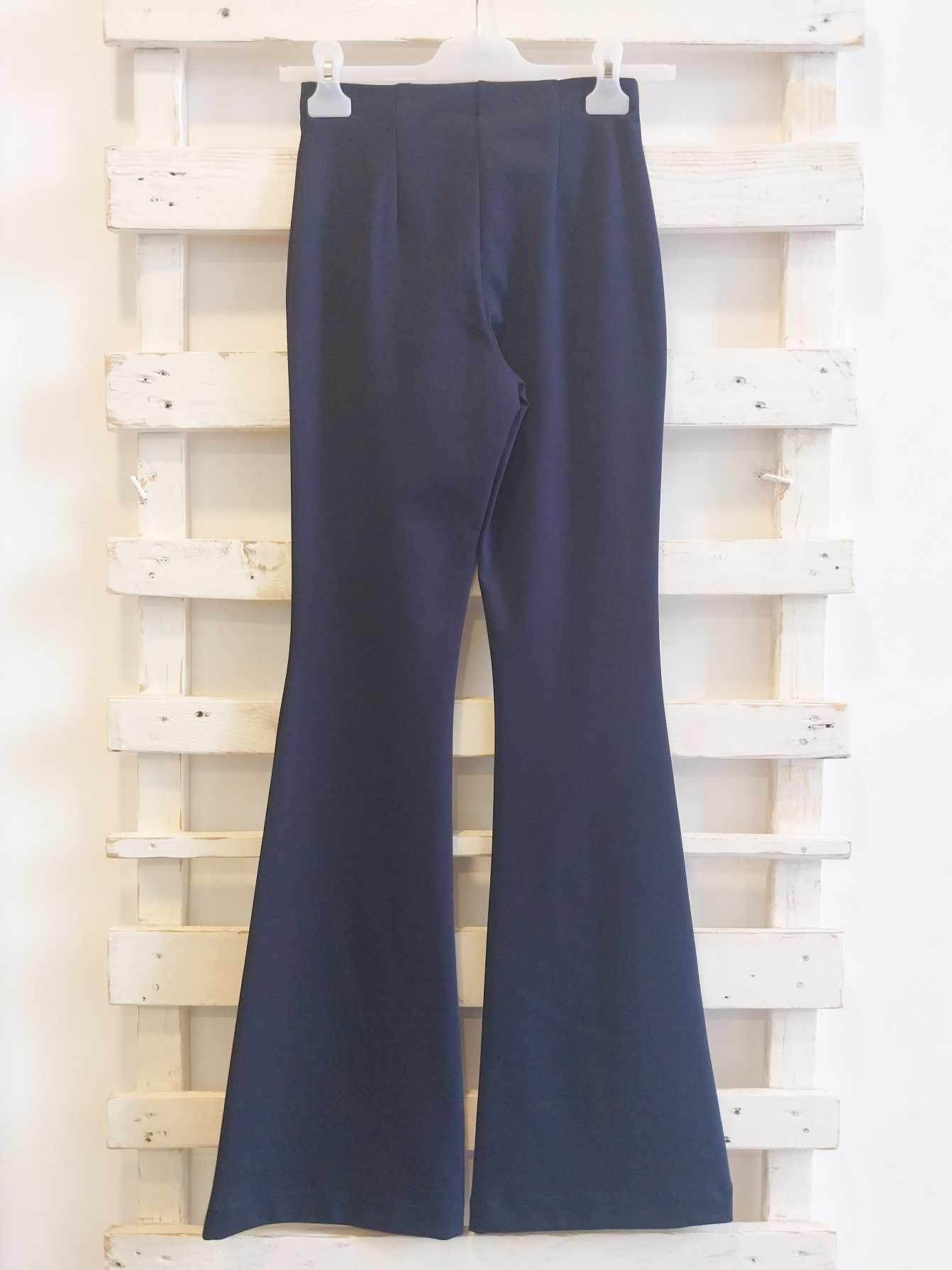 PANTALONE ZAMPA - blu