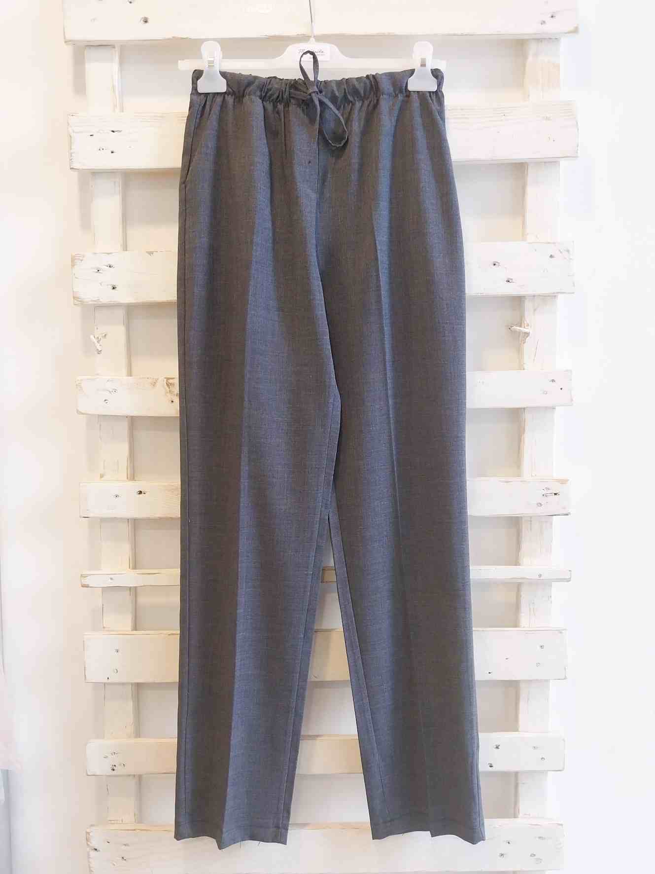 PANTALONE COULISSE - Grigio