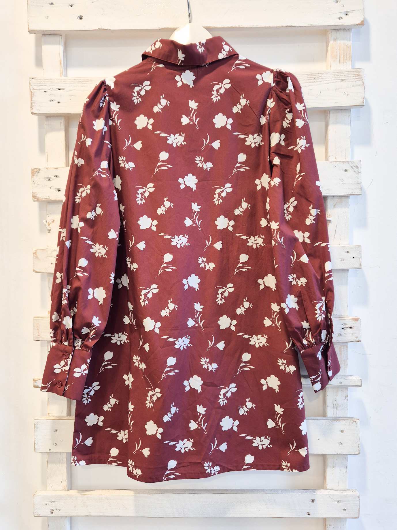 ABITO FIORI - Burgundy