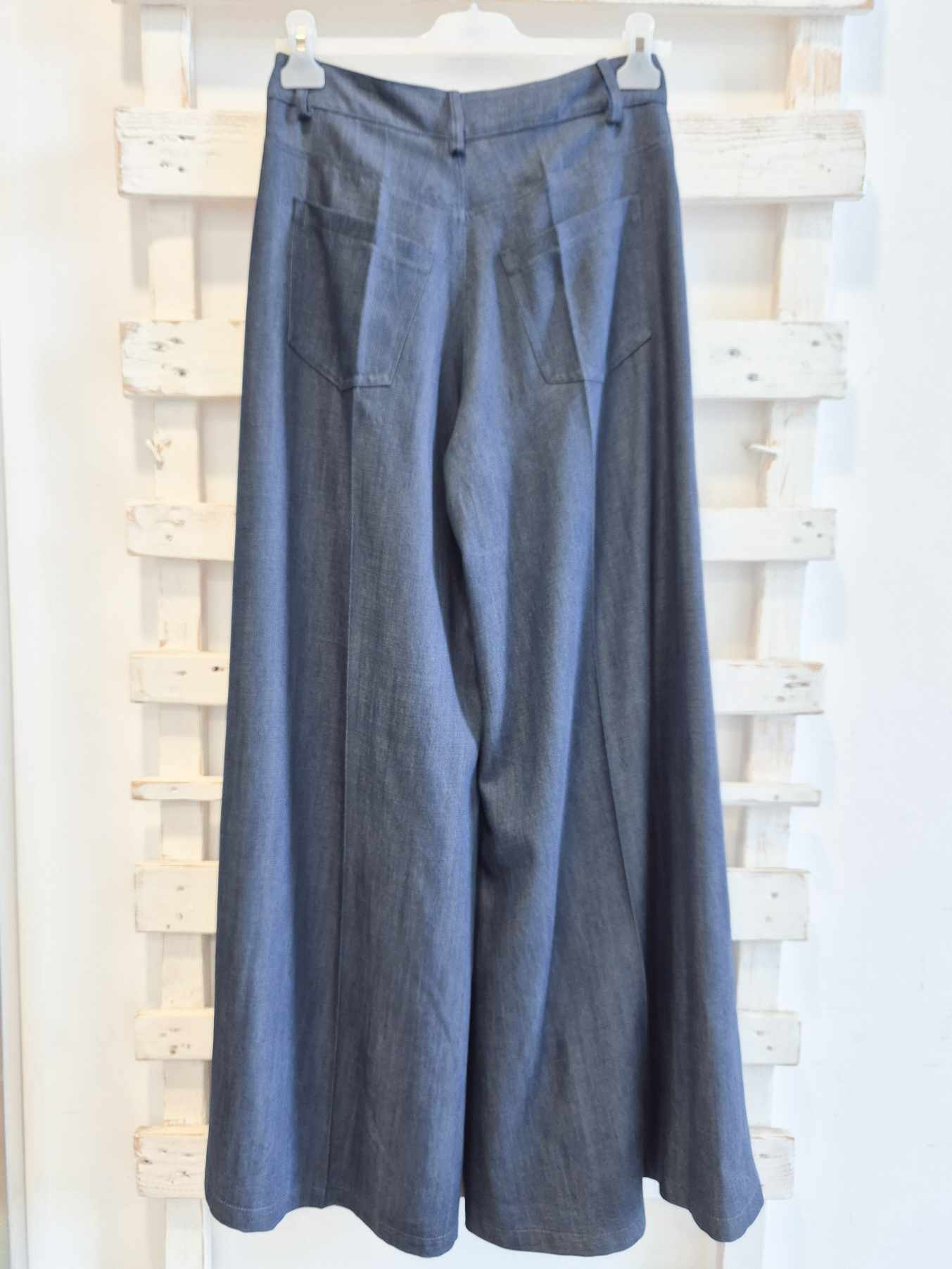 PANTALONE AMPIO - denim