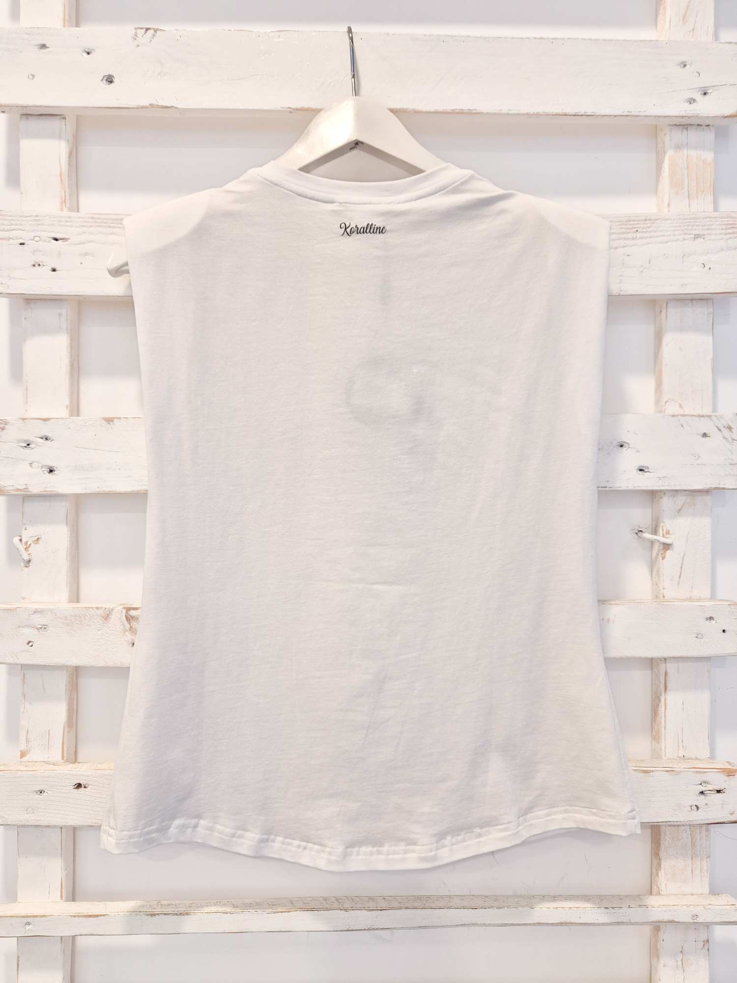 T-SHIRT QUEEN - Bianco