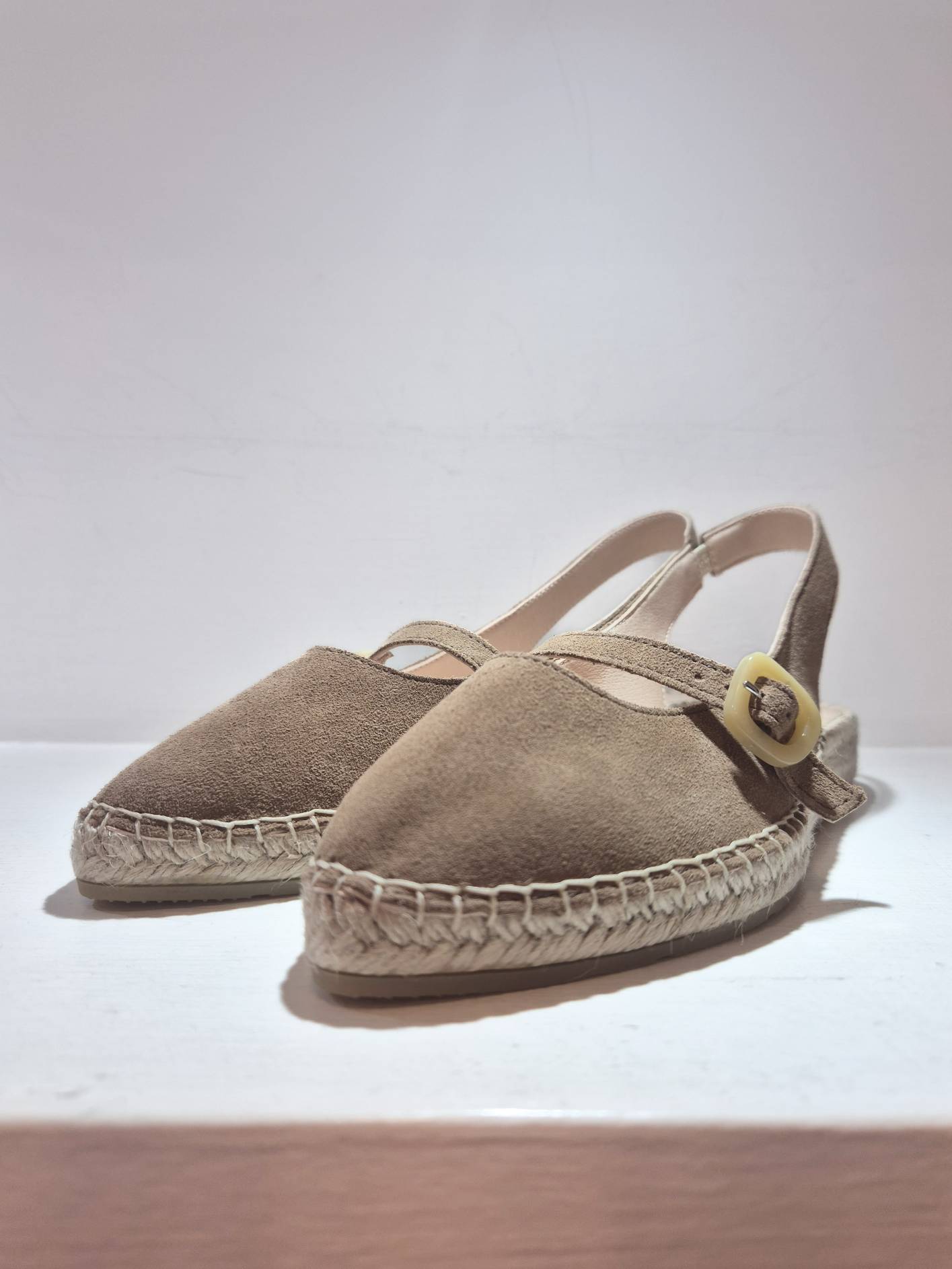 ESPADRILLAS BASSA - Taupe