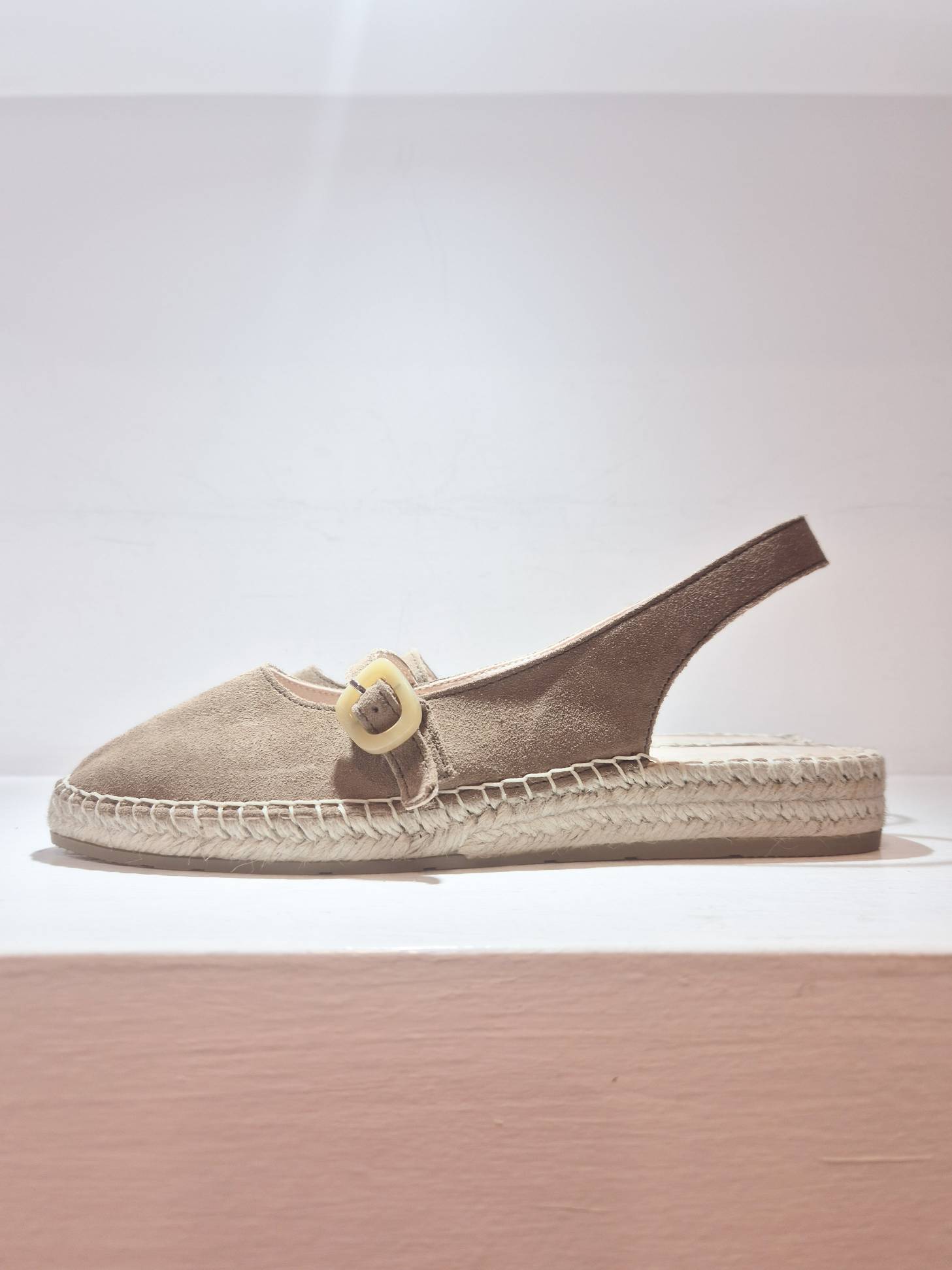 ESPADRILLAS BASSA - Taupe