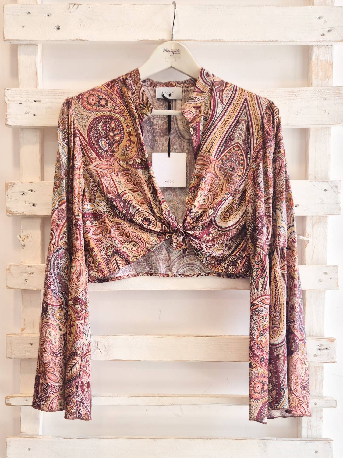 CASACCA DAMASCATO - fantasia rosa