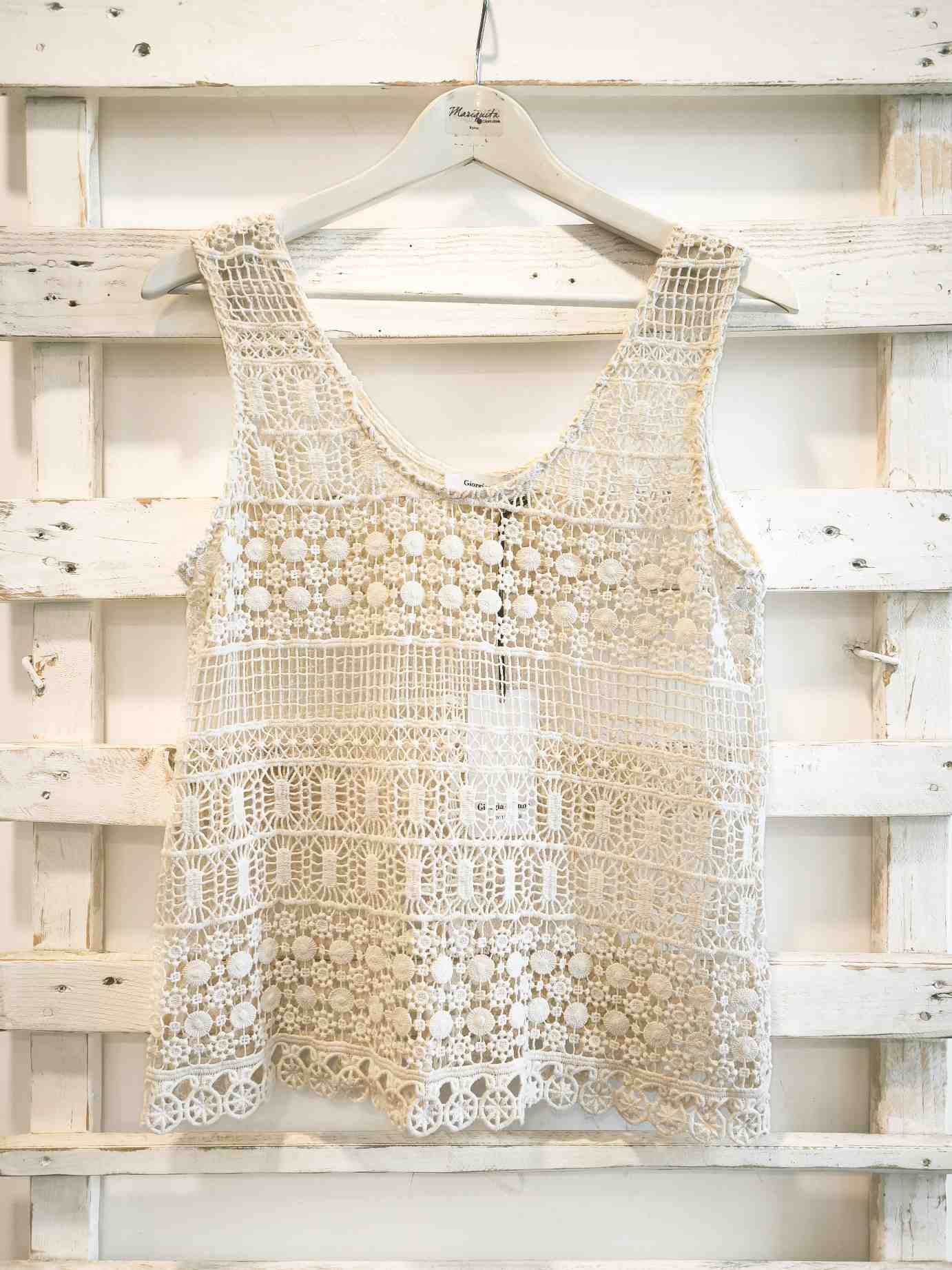 TOP CROCHET - Burro