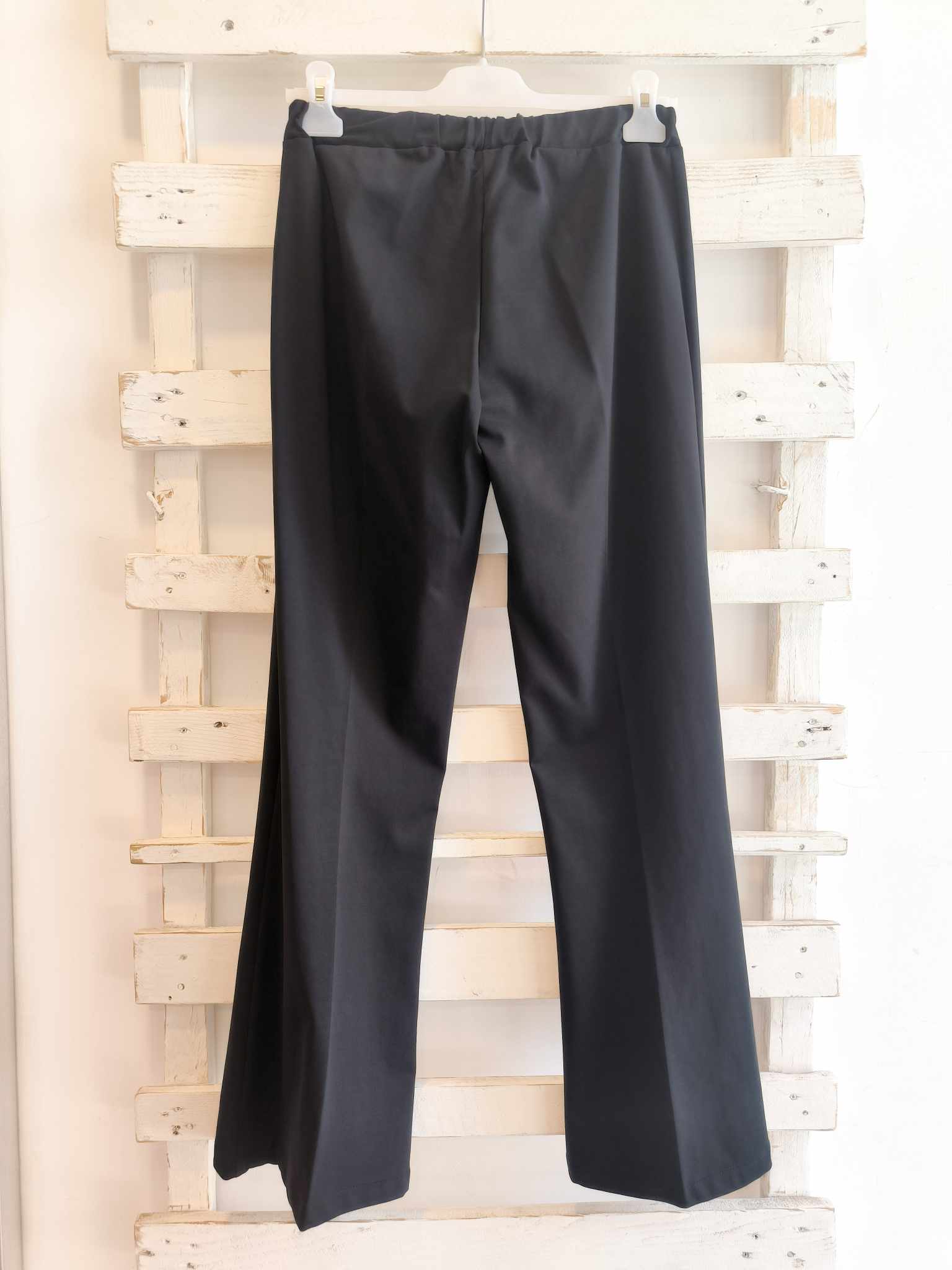 PANTALONE ZAMPETTA - nero
