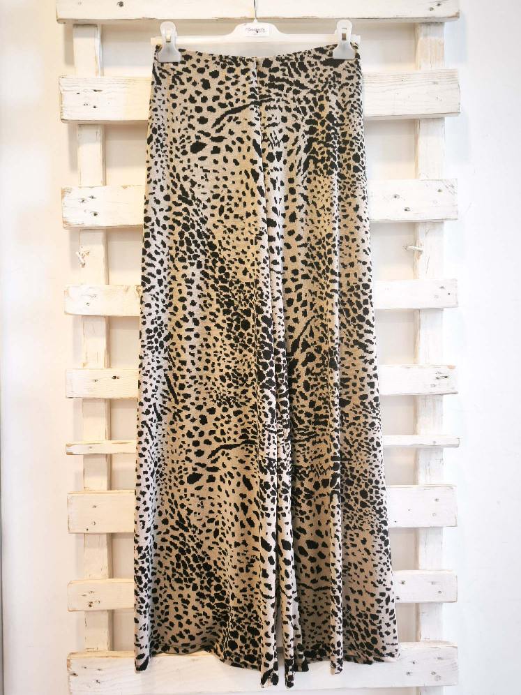 PANTALONE JACQUARD - beige