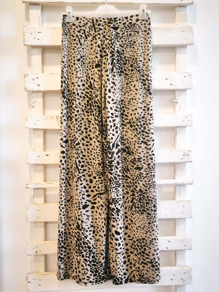 PANTALONE JACQUARD - beige