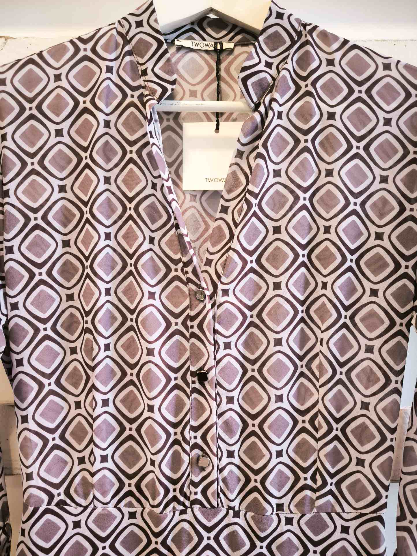 ABITO CHEMISIER - OPTICAL GLICINE