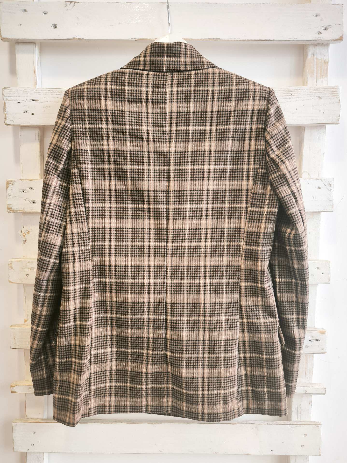 GIACCA UN BOTTONE - CHECK MOKA