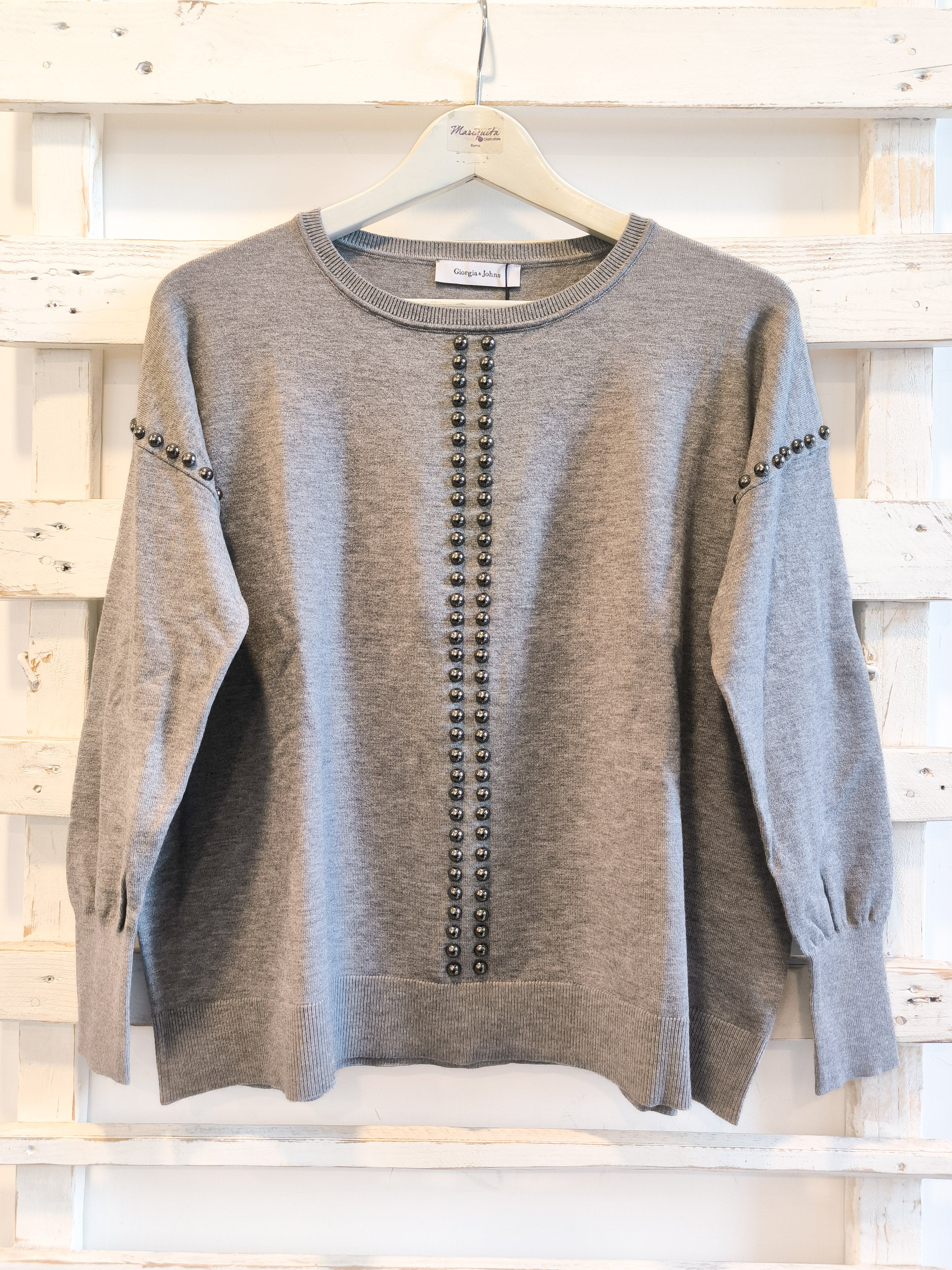 MAGLIA BULLONI - Grigio