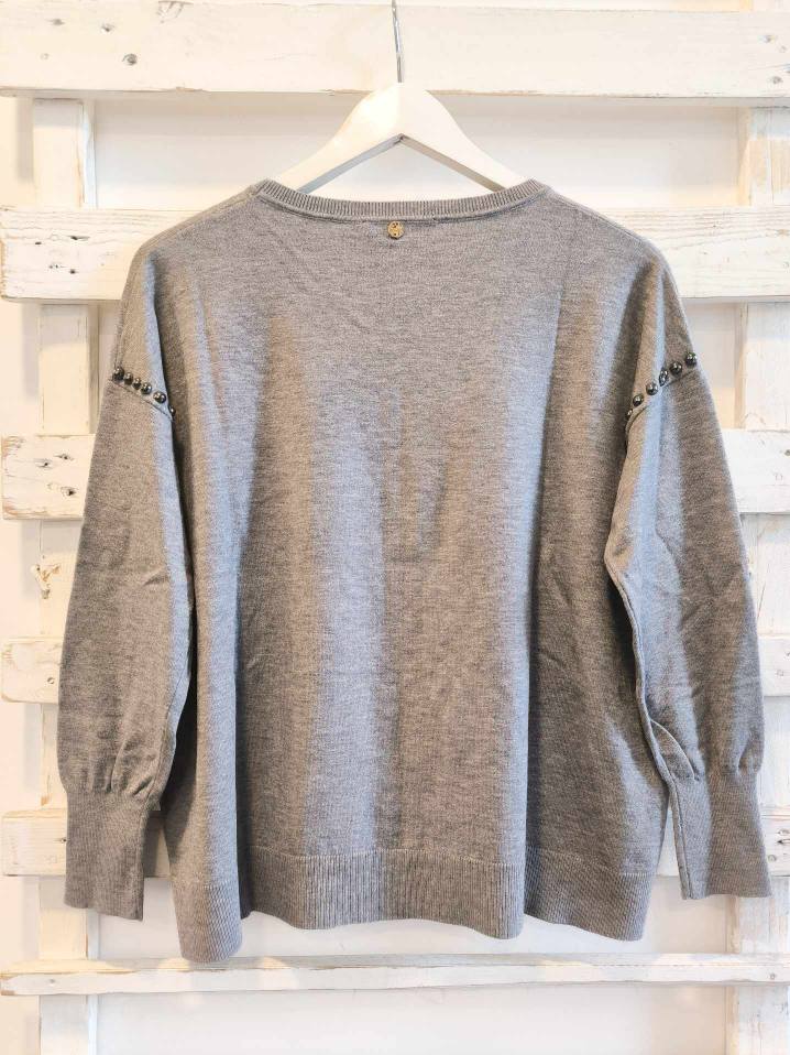 MAGLIA BULLONI - Grigio