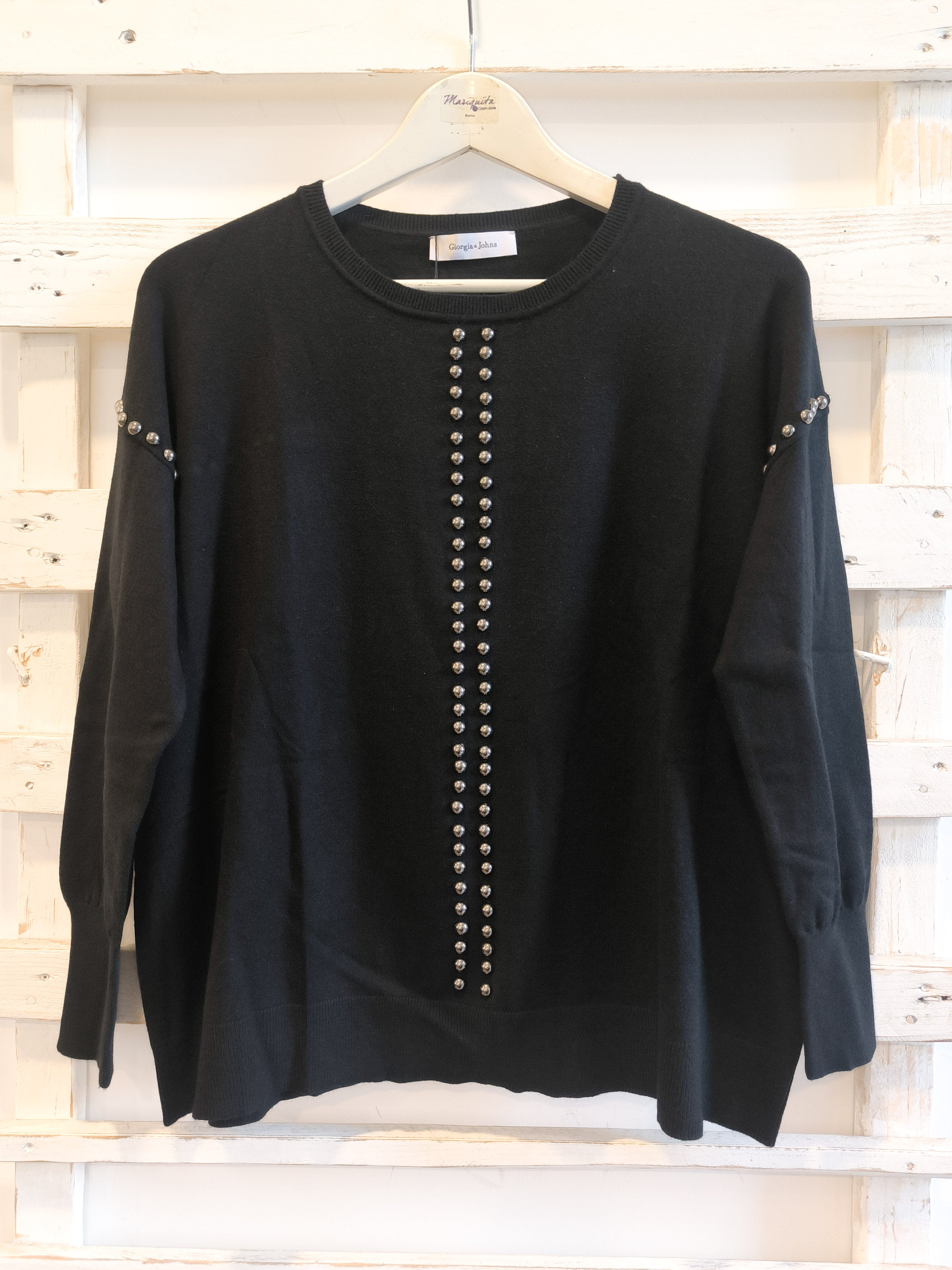 MAGLIA BULLONI - nero