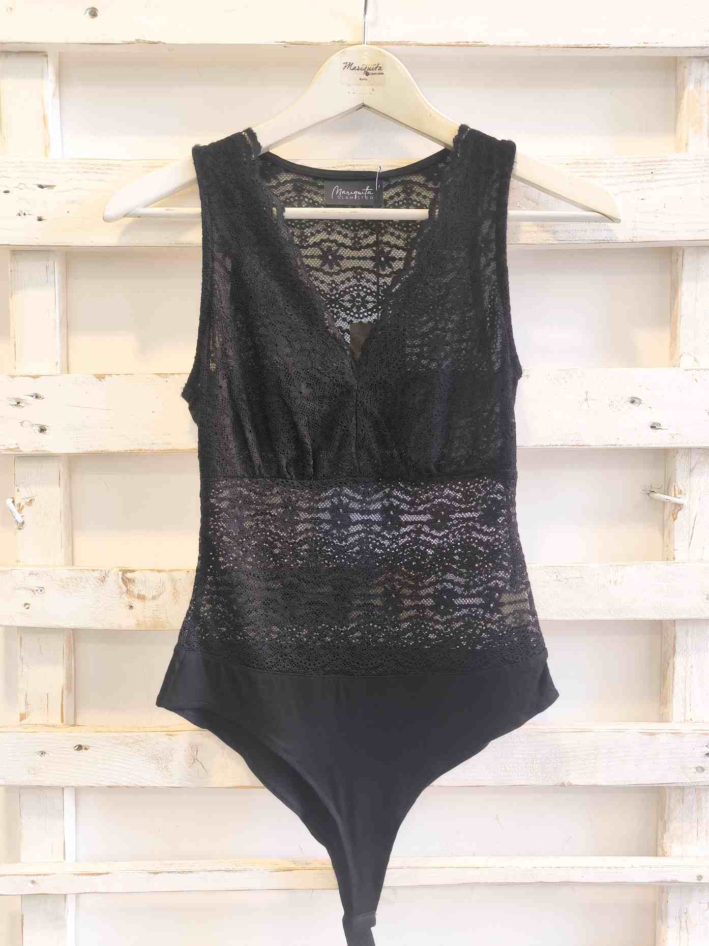 body pizzo - Nero/nero