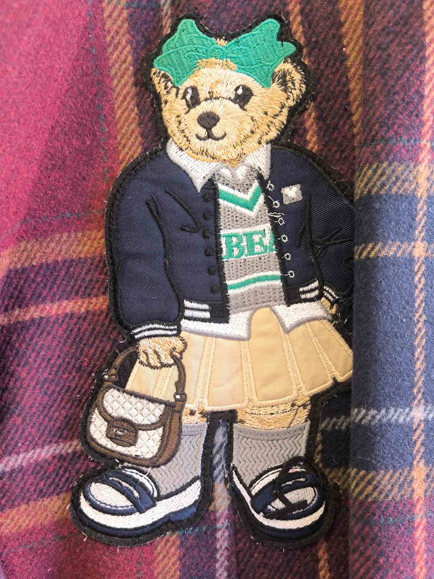 GIACCA CON PATCH ORSETTO - Quadro