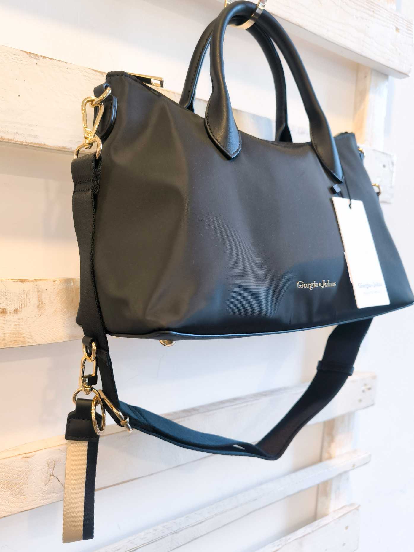 BORSA RETTANGOLARE - nero