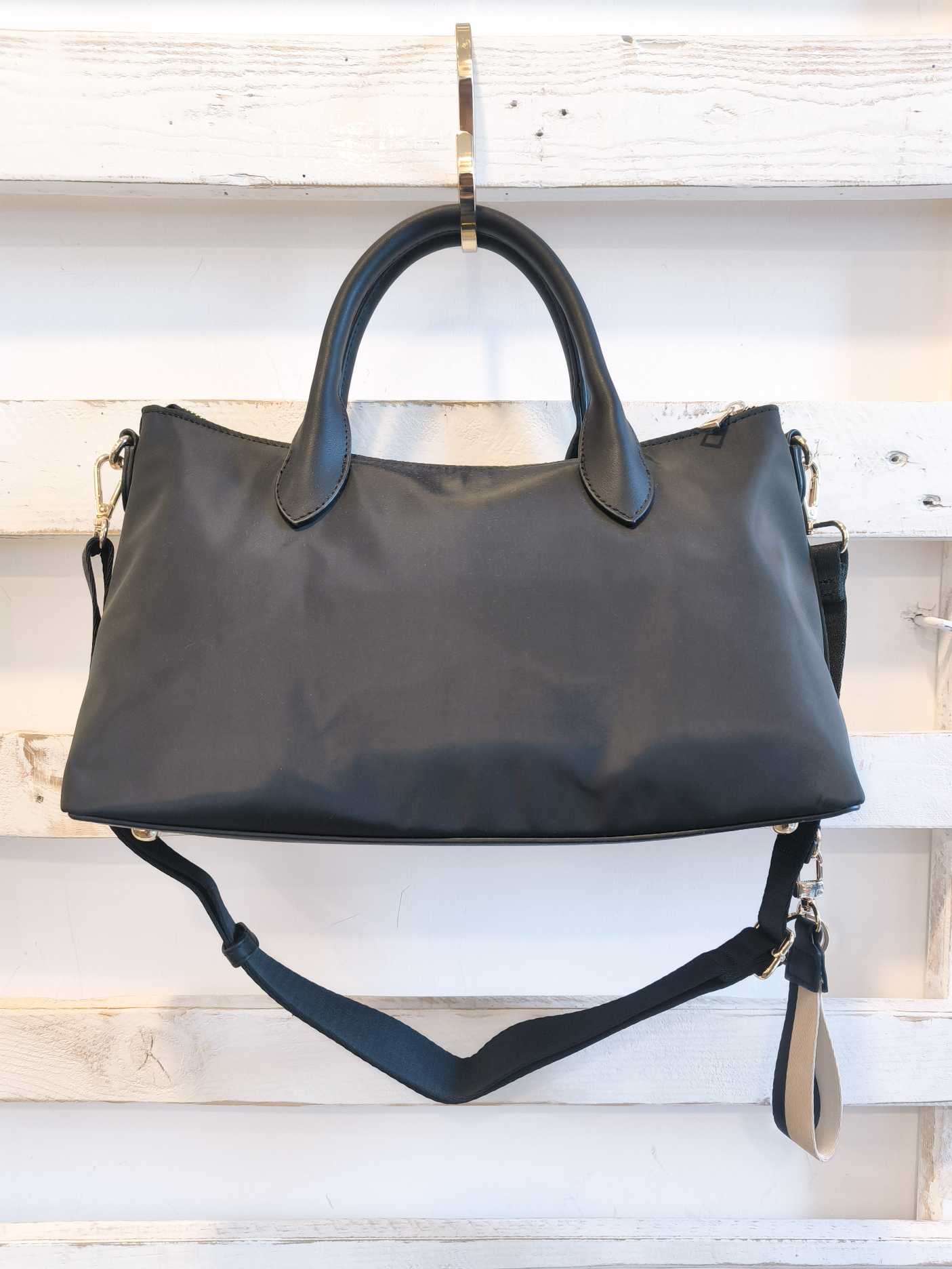 BORSA RETTANGOLARE - nero