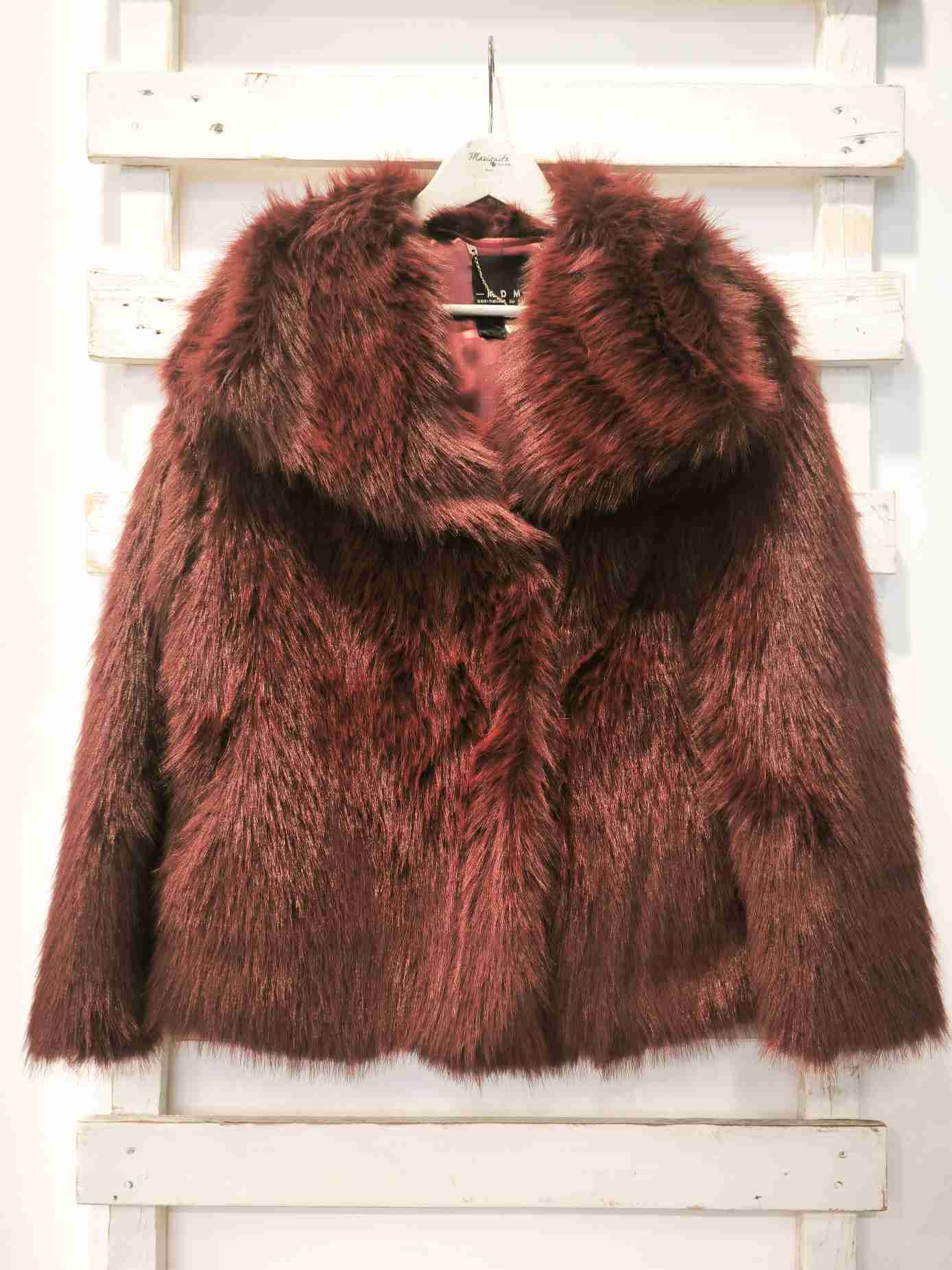 ECO-PELLICCIA - Burgundy