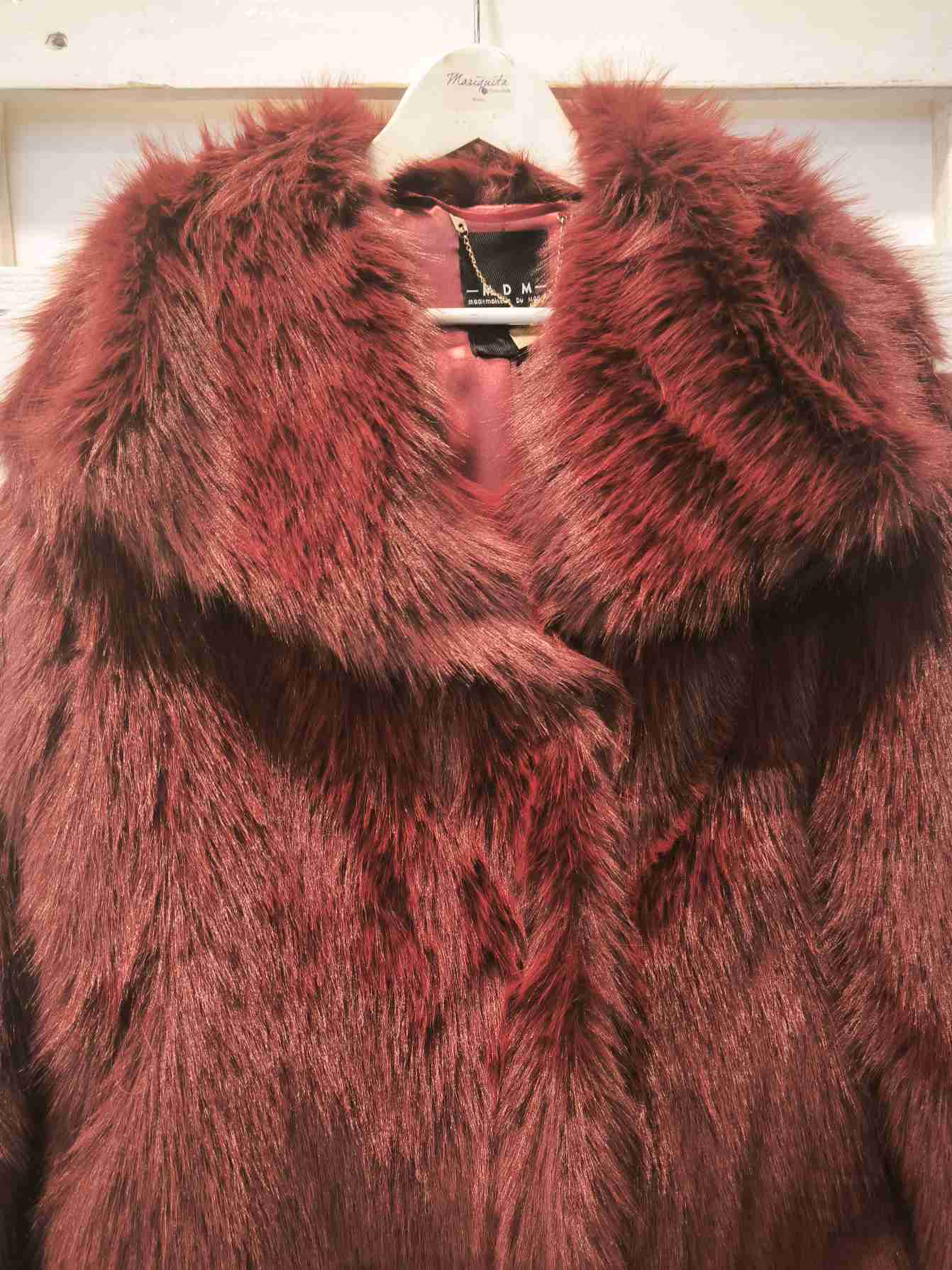 ECO-PELLICCIA - Burgundy