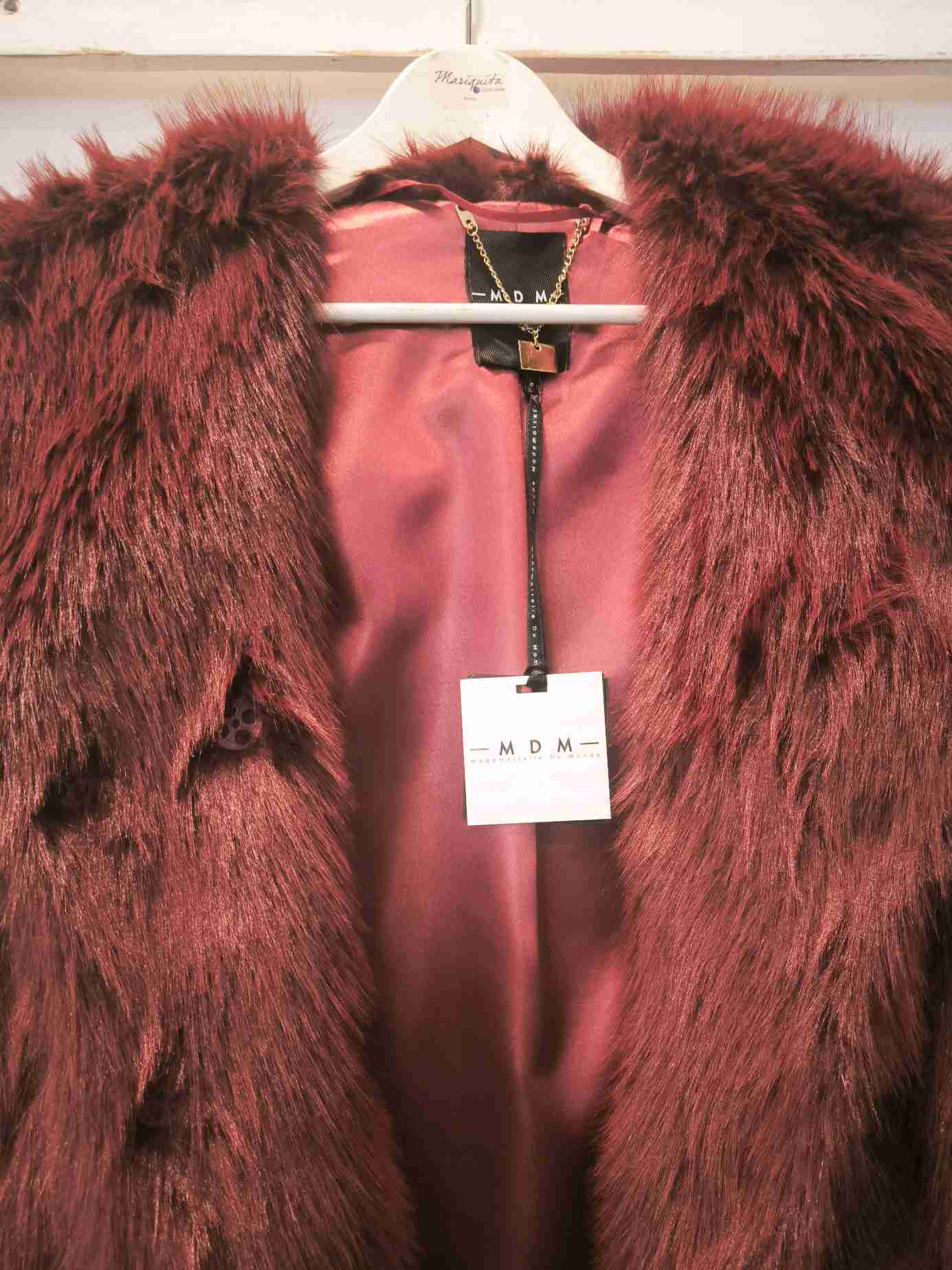 ECO-PELLICCIA - Burgundy