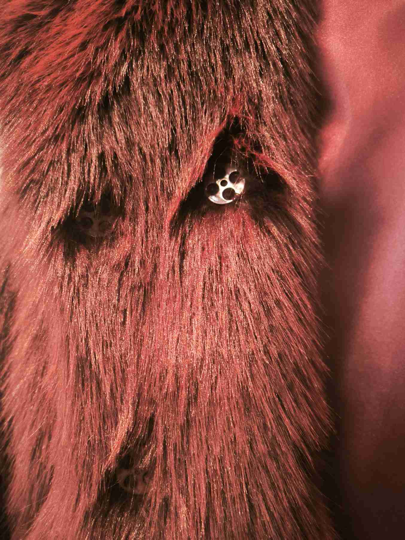 ECO-PELLICCIA - Burgundy