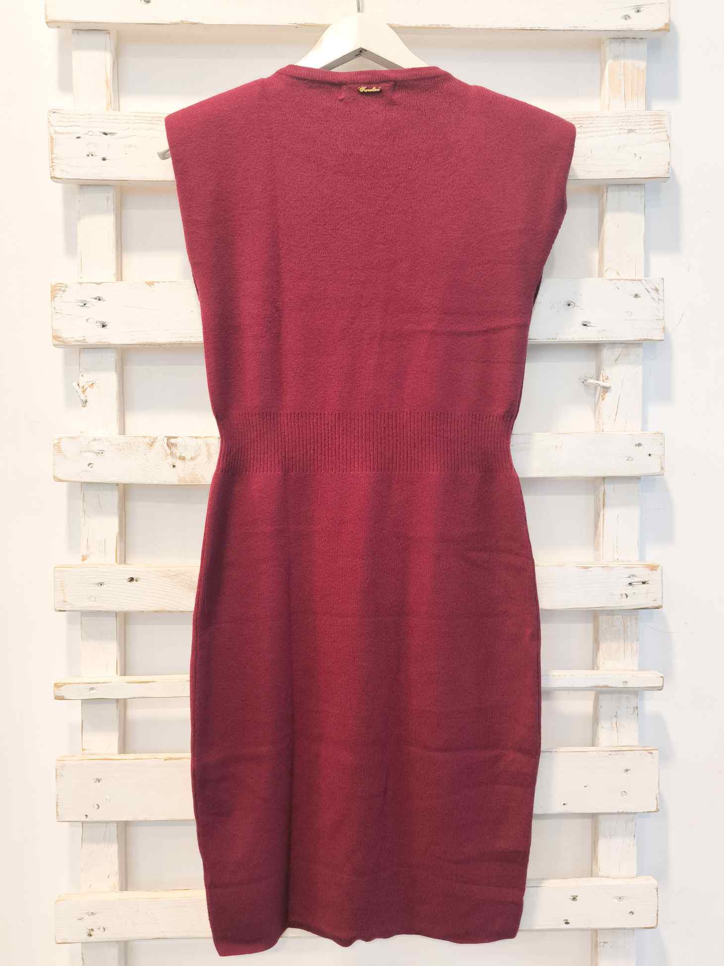 ABITO SMANICATO - bordeaux