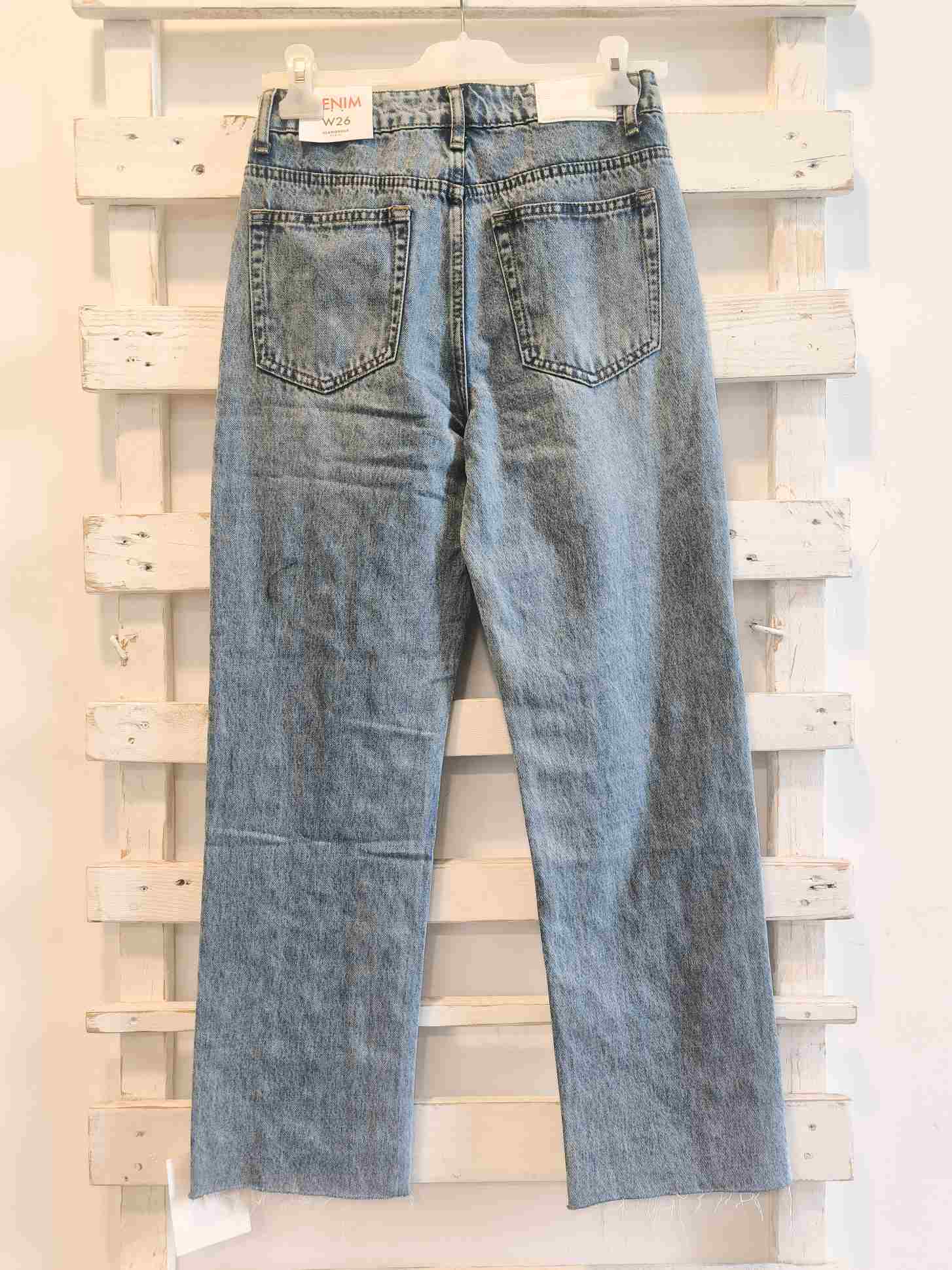 JEANS BORCHIE - DENIM BLUE