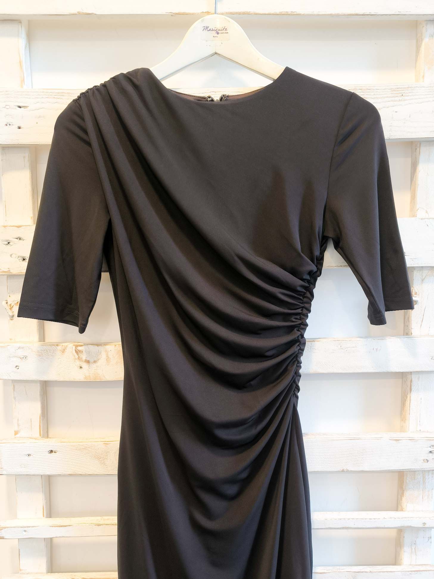 ABITO DRAPPEGIO - moro