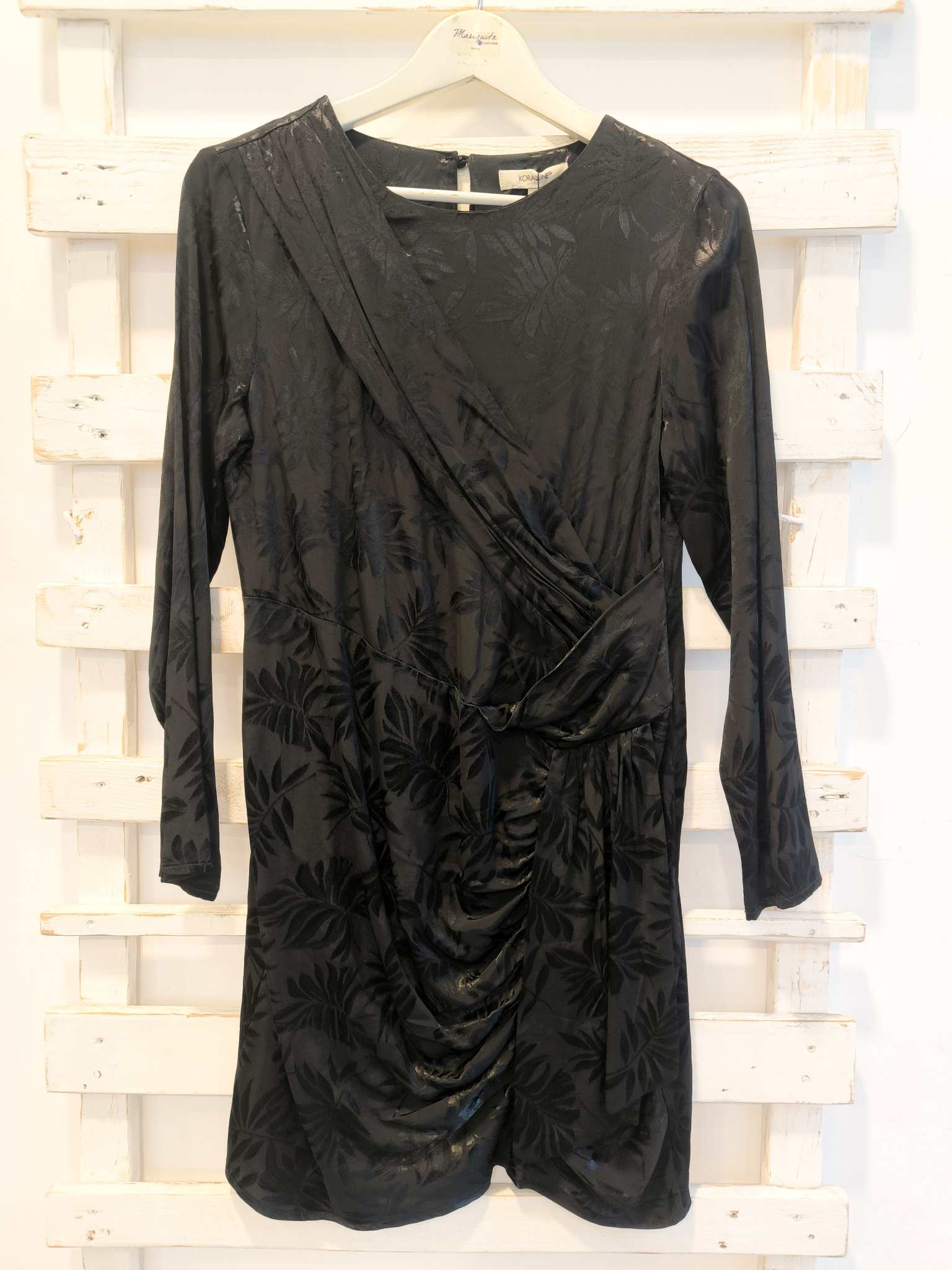 ABITO JACQUARD - nero