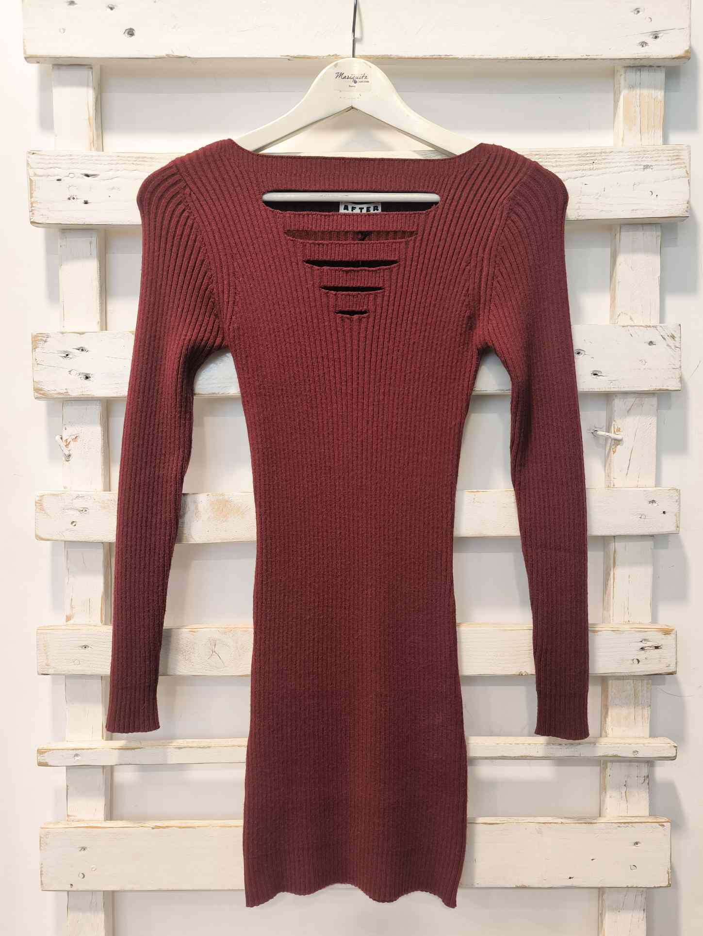 MINI DRESS - Burgundy