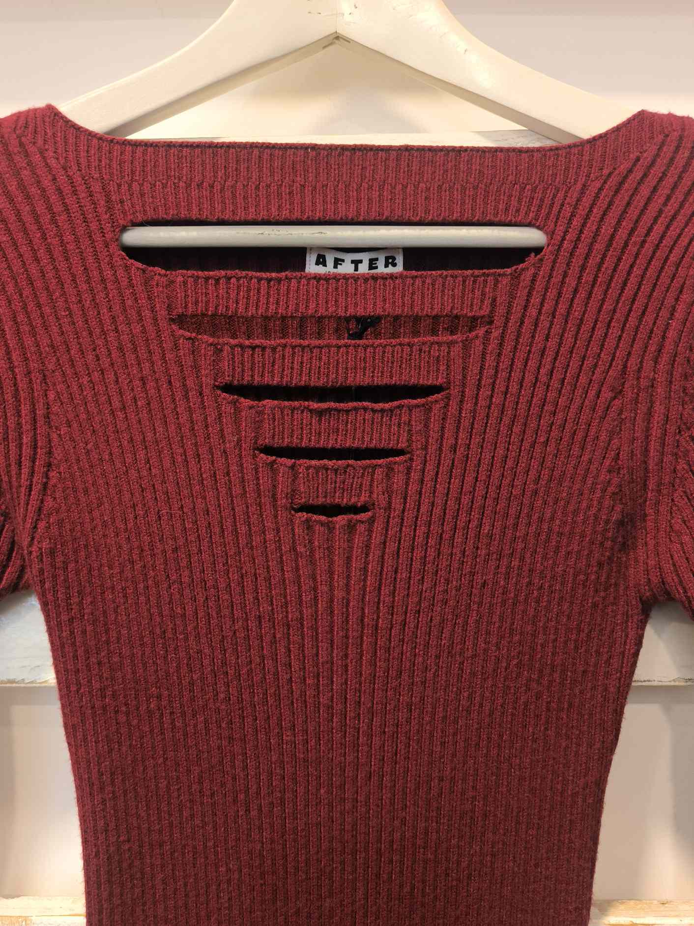 MINI DRESS - Burgundy