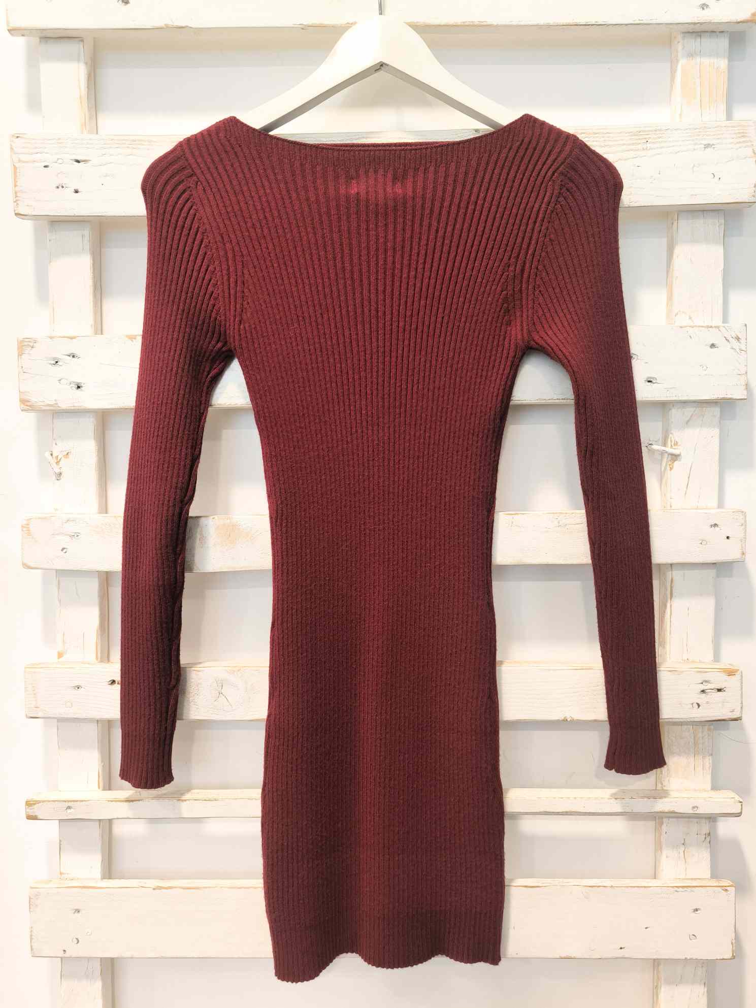 MINI DRESS - Burgundy