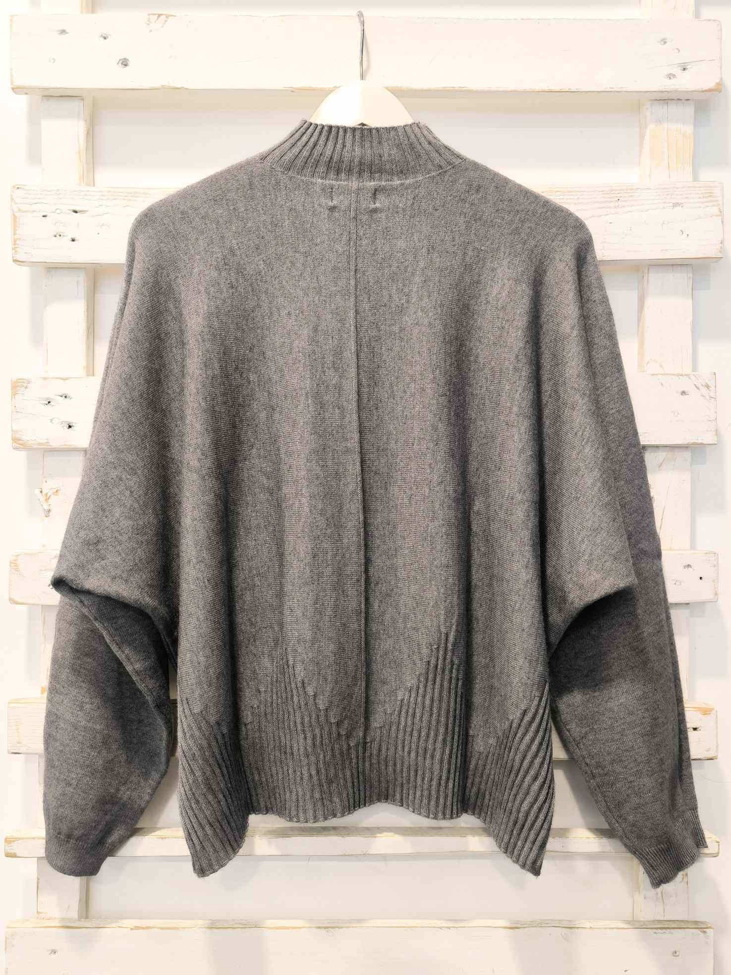 LUPETTO OVER - Grigio