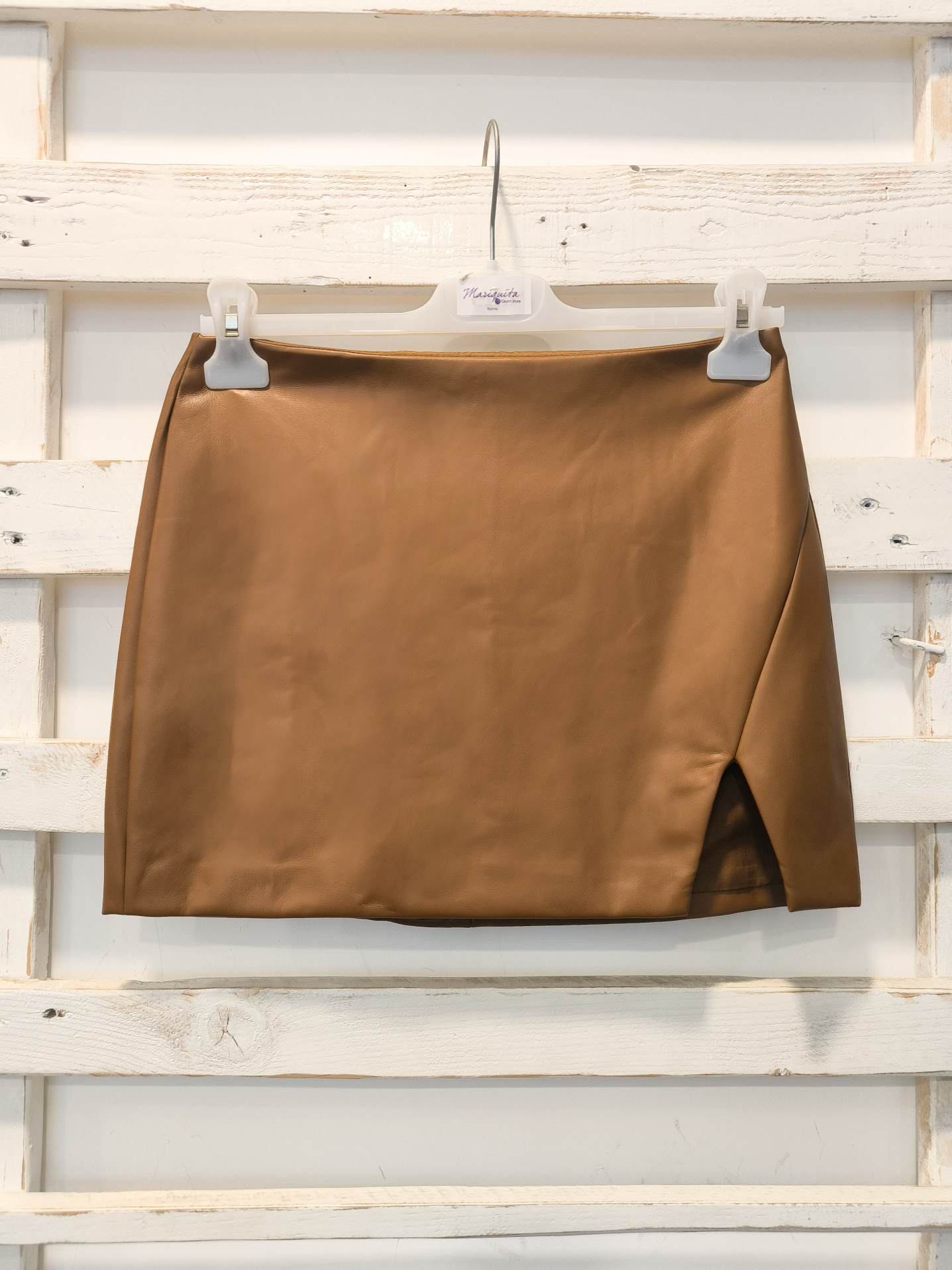 MINIGONNA - Castagna