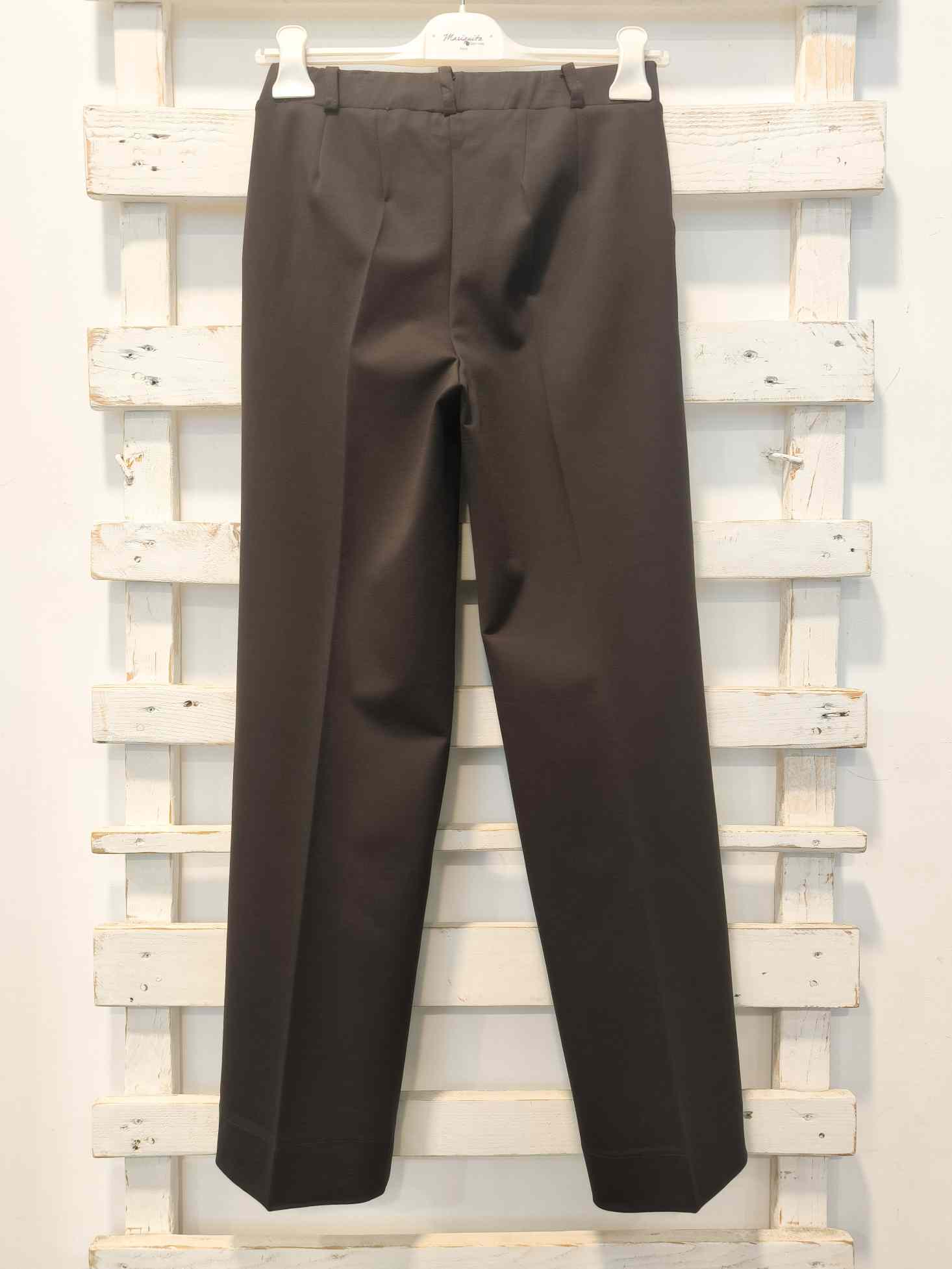 PANTALONE GAMBA DRITTA - Cioccolato