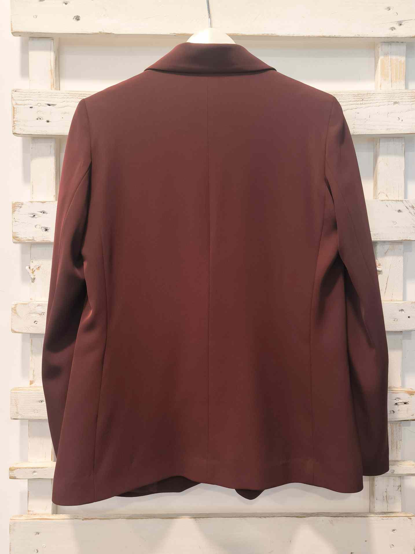 GIACCA BASIC - BORGOGNA